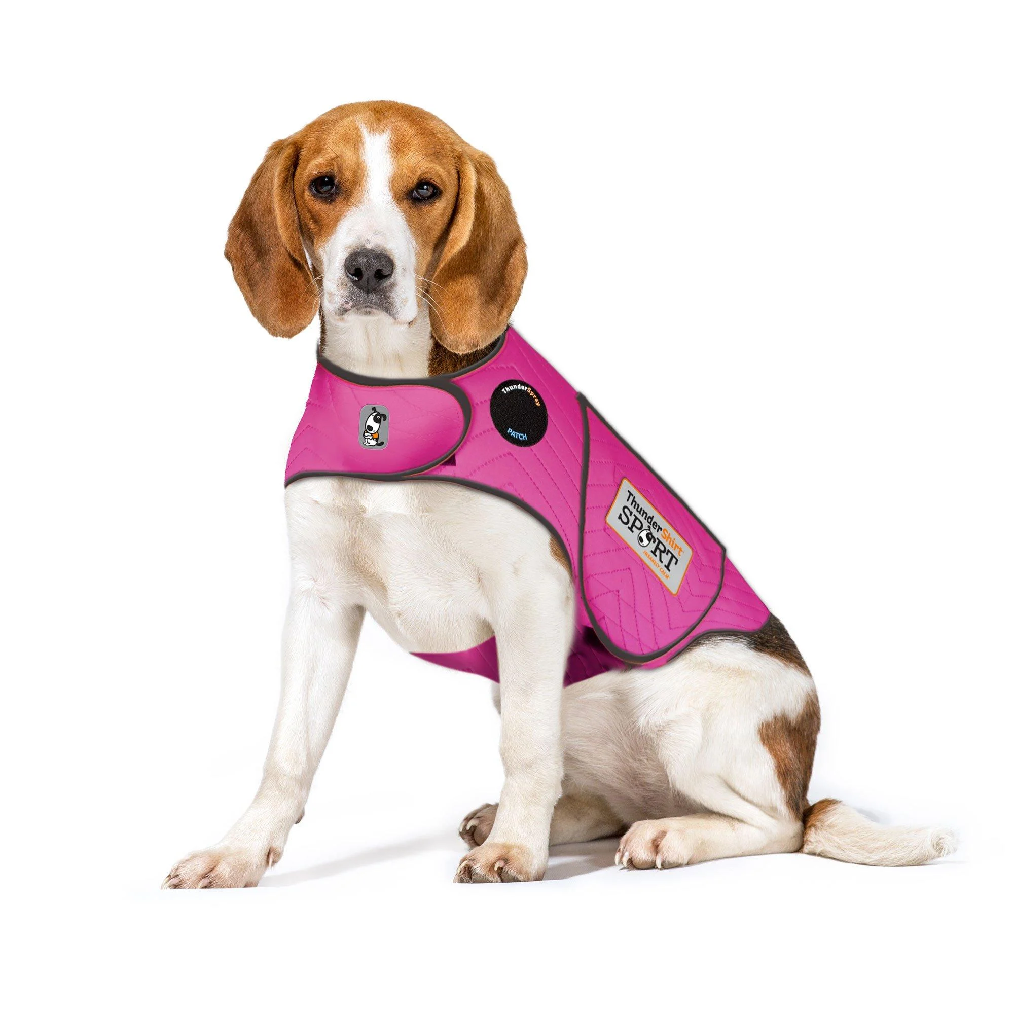 ThunderShirt For Dogs Fuchsia Sport Dog Anxiety Vest Size M