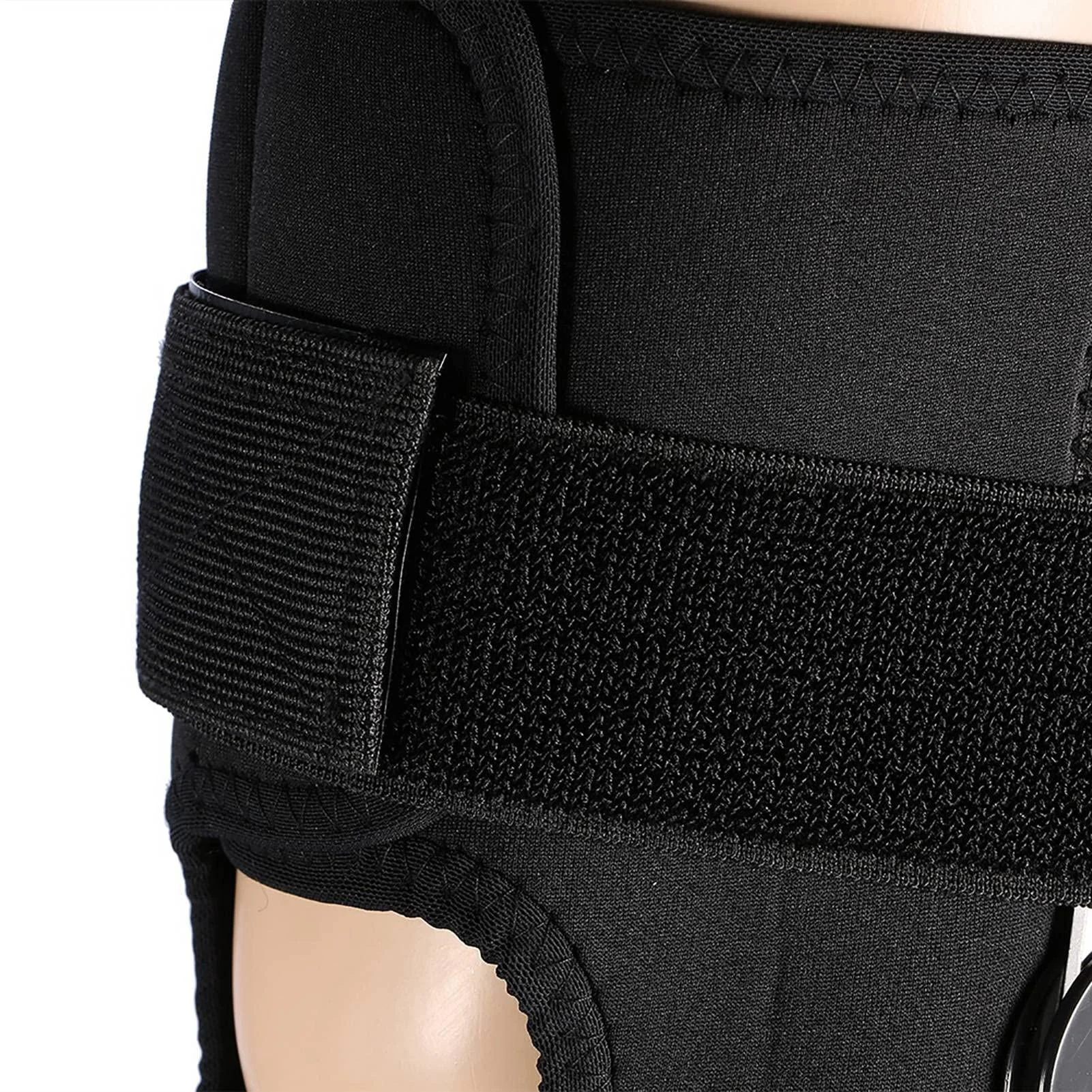 1pc New L XL Adjustable Sports Knee Support Brace Protector Leg Compression Sleeves (L) - nikusaz