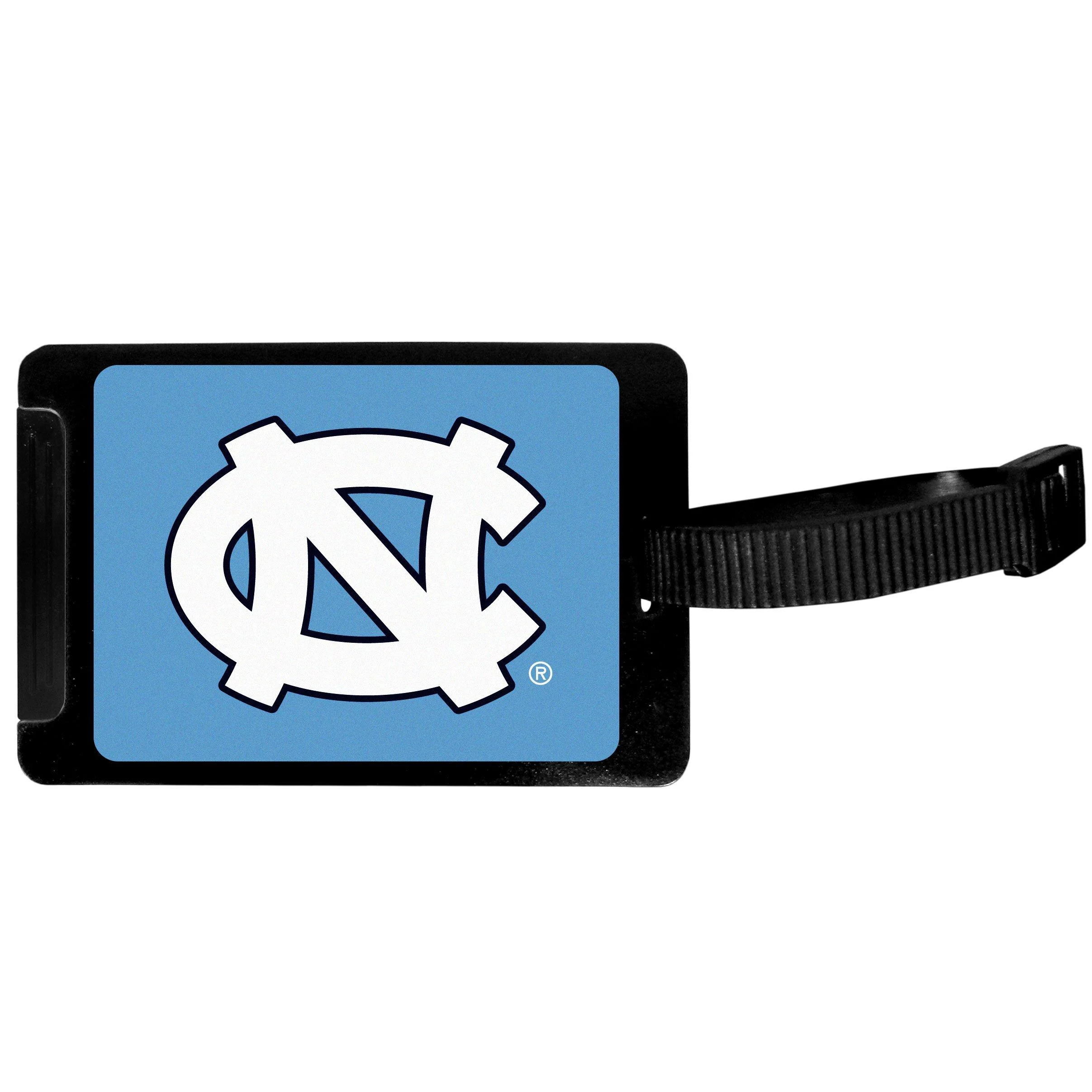 Siskiyou Sports Unisex NCAA North Carolina Tar Heels Luggage Tag, Black, 3.25"