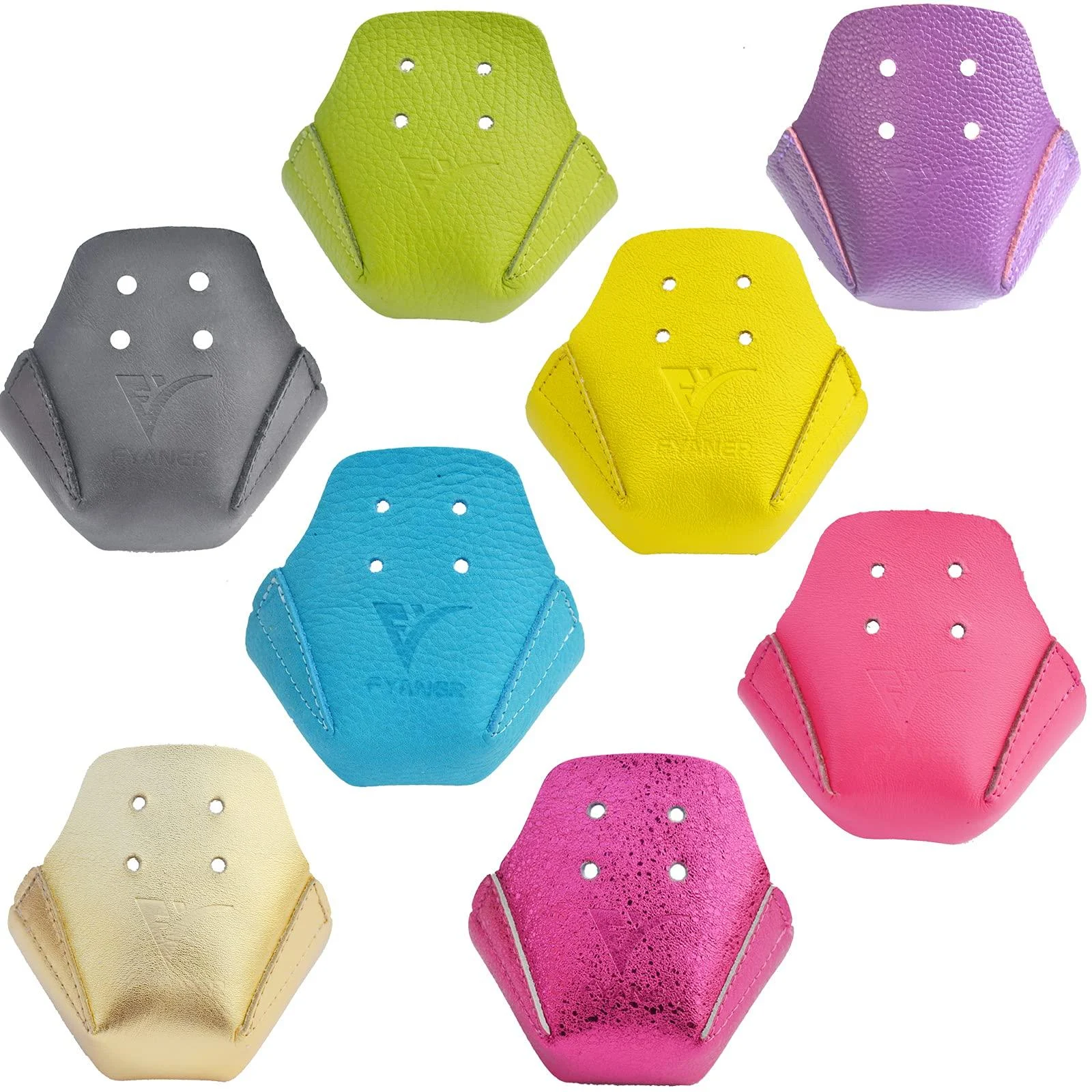 FYANER Toe Cap Guard Protectors for Quad Roller Skate Speed 1 Pair Purple