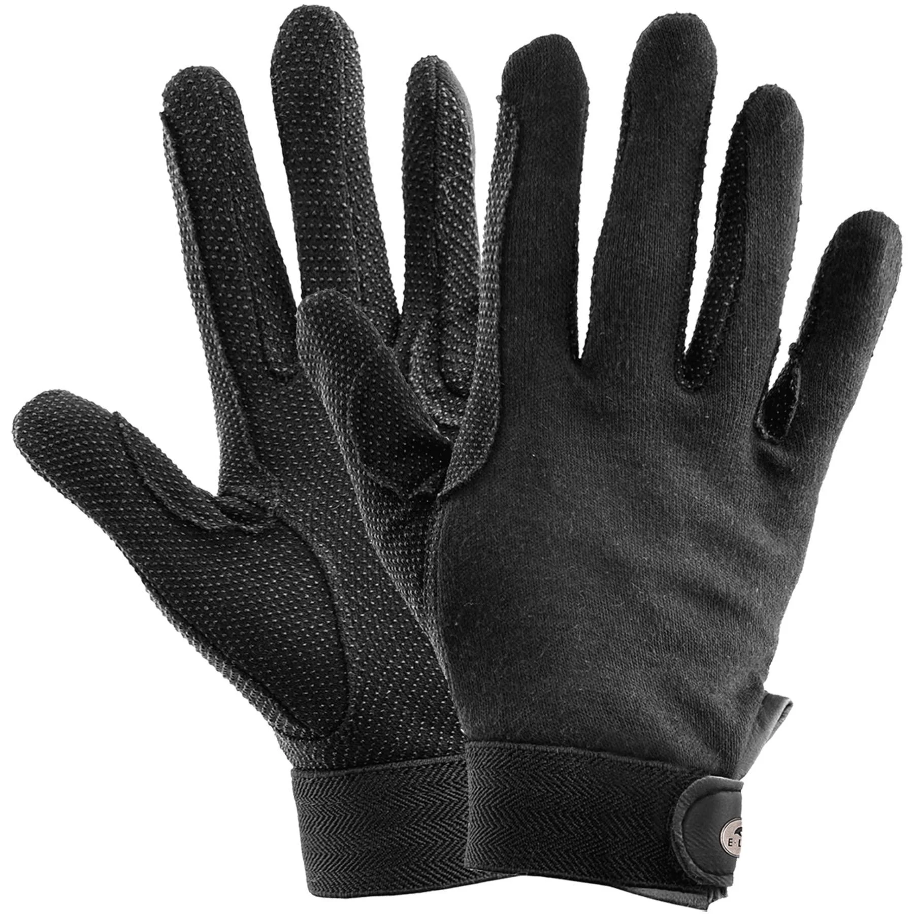 Riding glove Picot Schwarz M - ELT