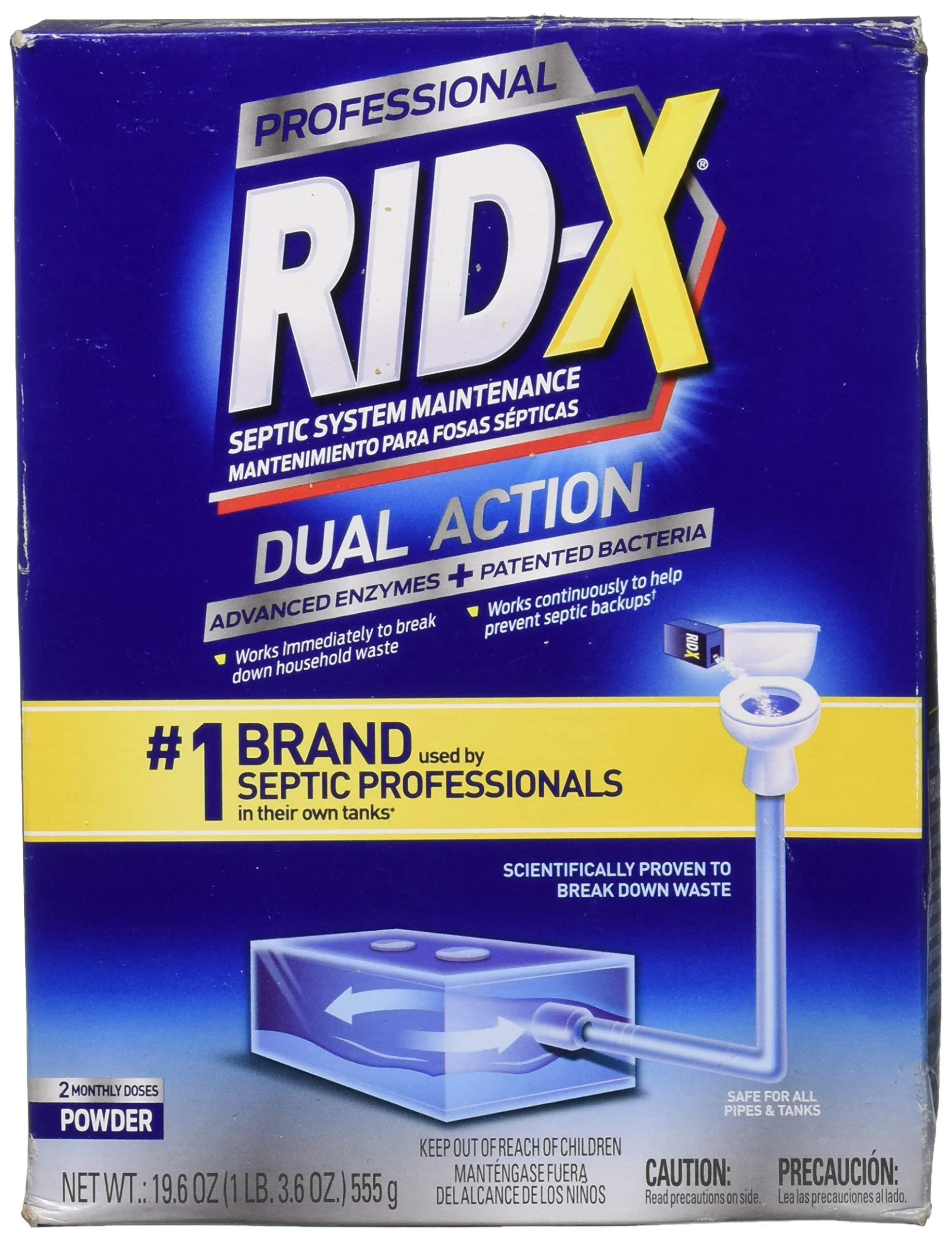 19.6 Septic System Treatment Powder - Rid-X