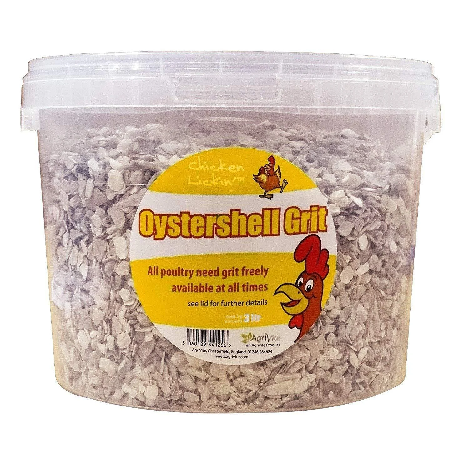 Shorefields Agrivite Oystershell Grit 3lit 3.2Kg