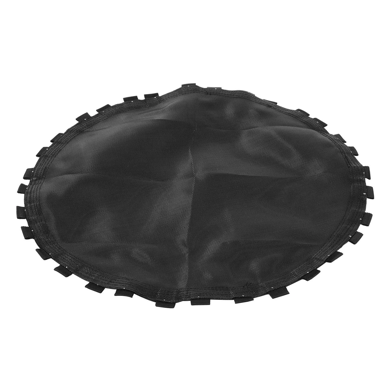 ABOOFAN Trampoline Replacement Jumping Mat Trampoline Round Mat Trampoline Accessory Black 75X75X0.2CM