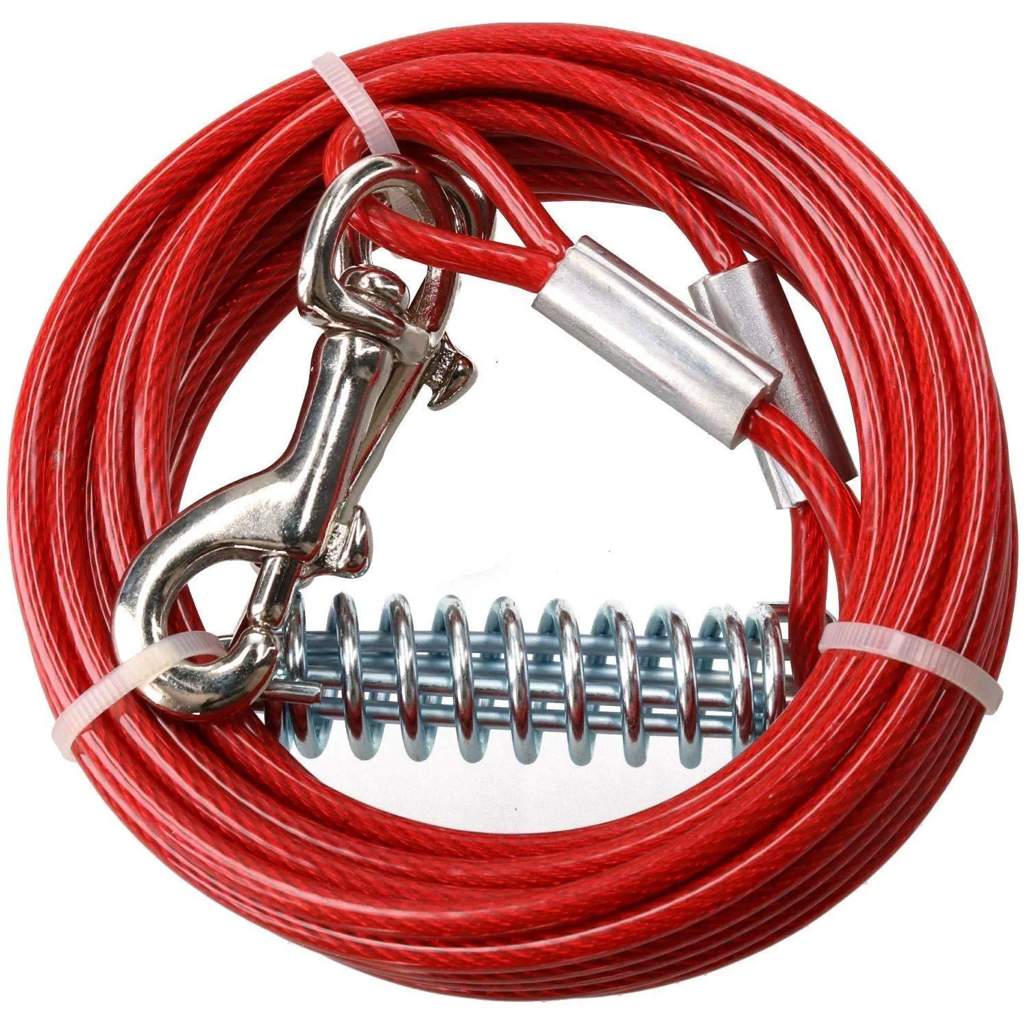 AB Tools 15ft/ 4.5M Weather Resistant Strong Secure Pet Dog Tie-Out Cable 15FT /4.5M