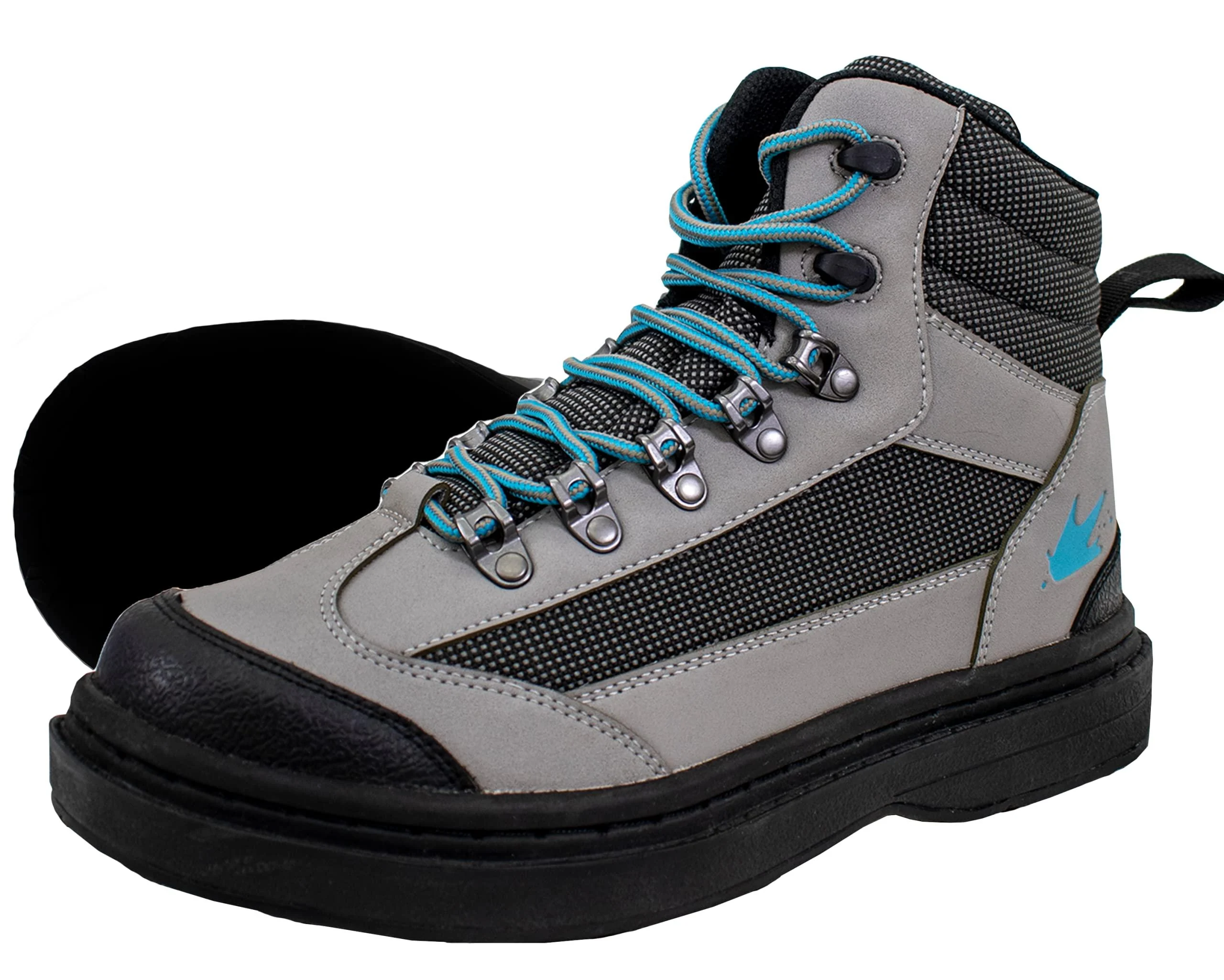 FROGG TOGGS Women's Hellbender Wading Boot, Felt Sole 7 Gray Felt
