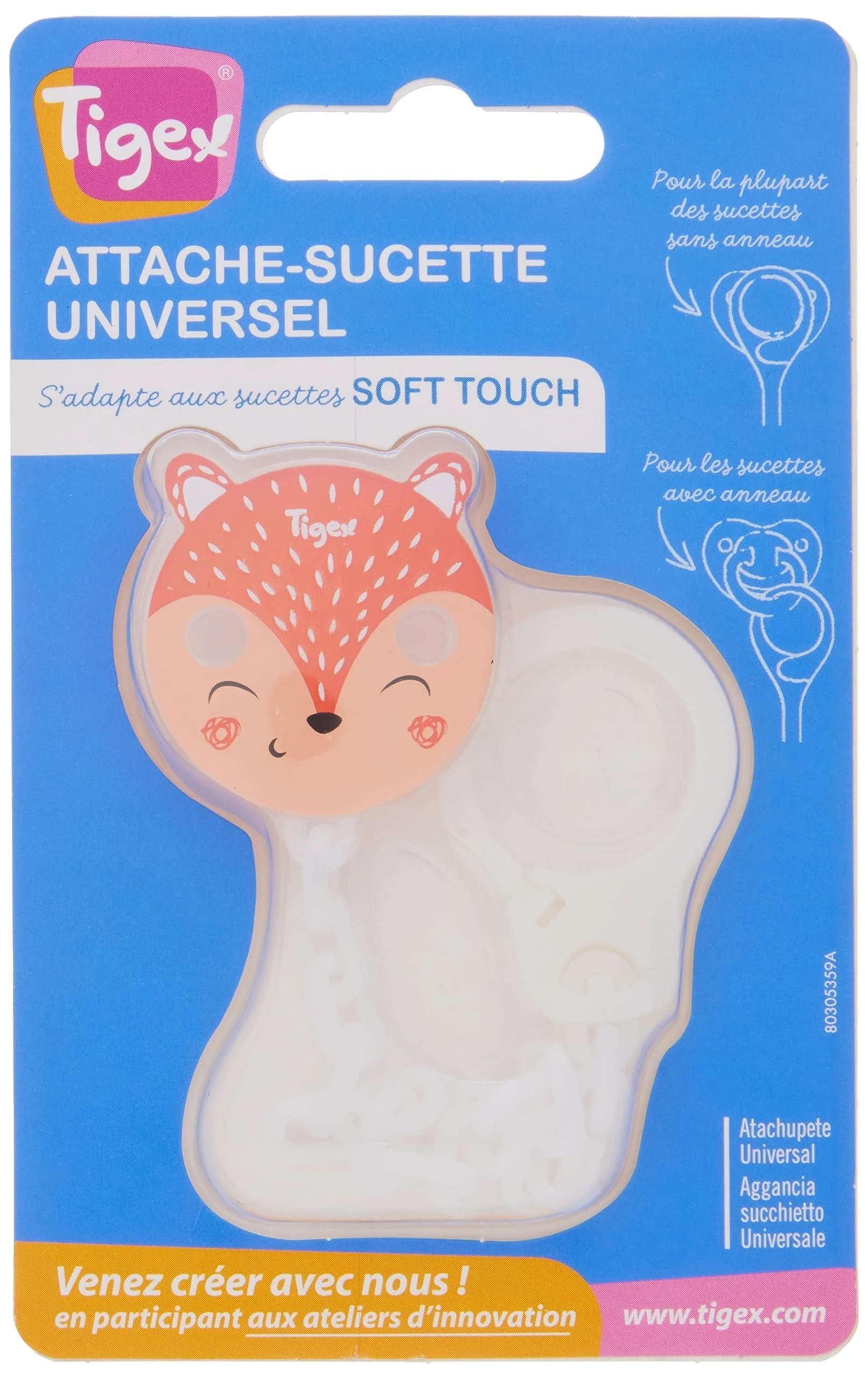 Atachupetes Universal Gato Blanco - Tigex