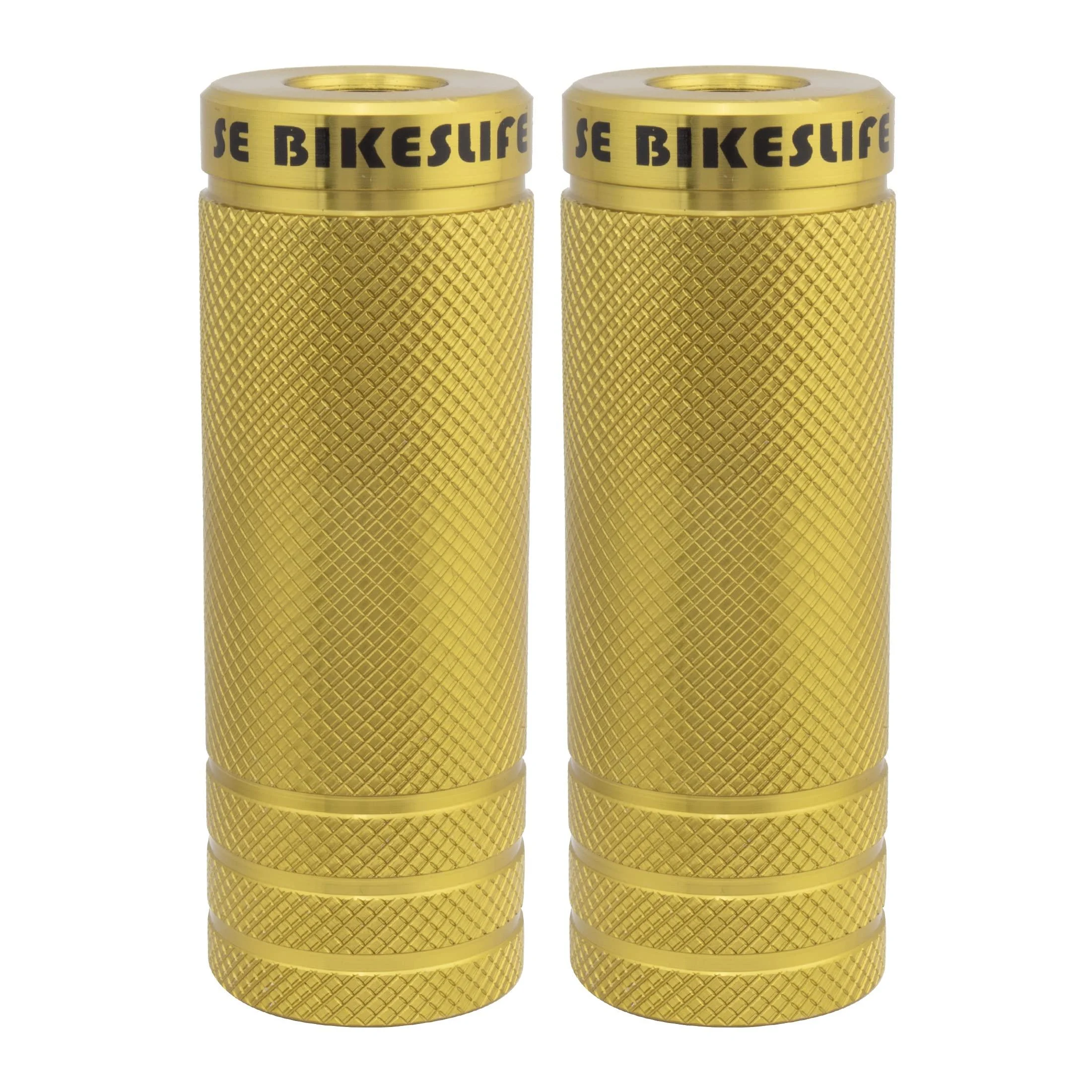 SE BIKES Axle Pegs Wheelie Pegs 35 X 98 3/8-14MM (Gold)