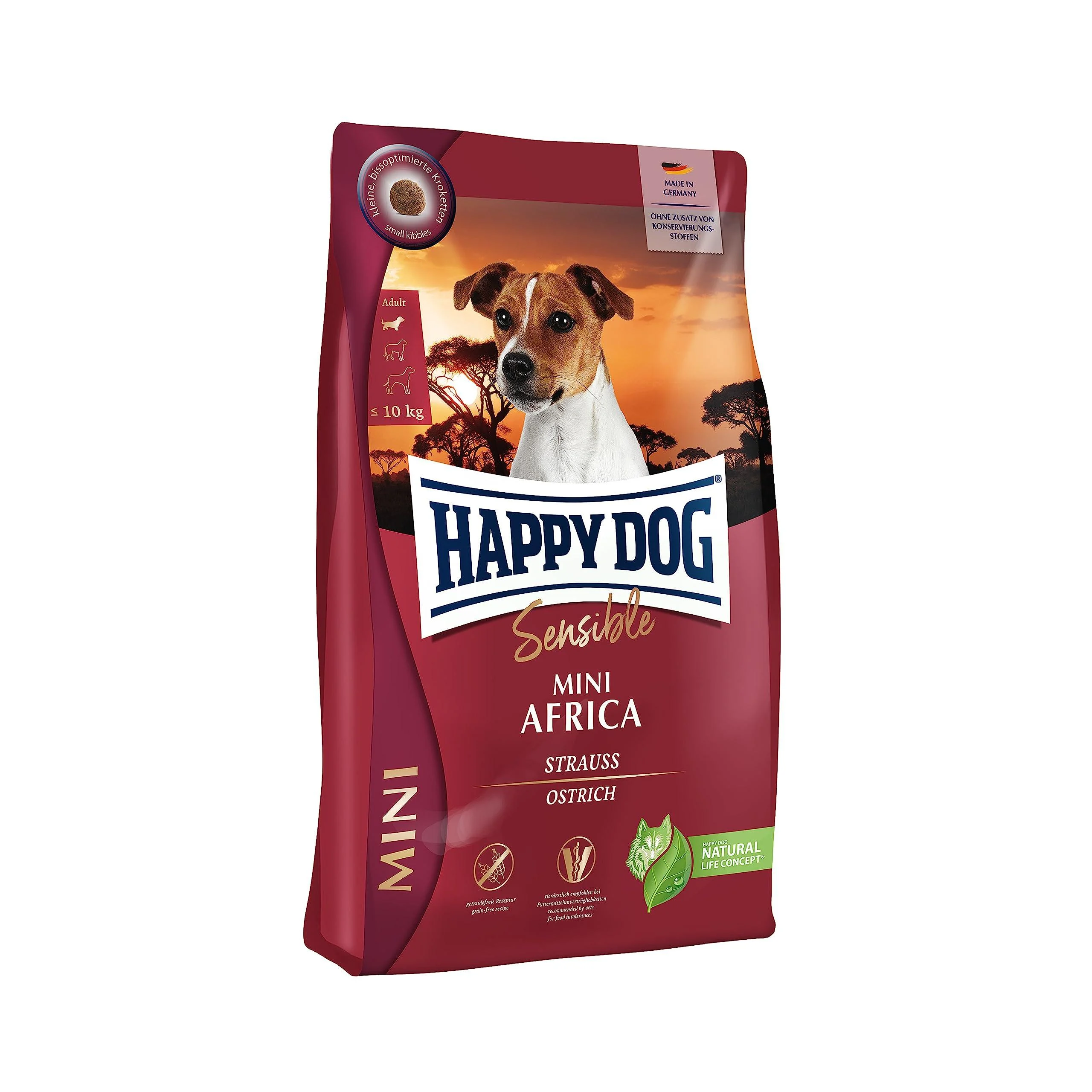 Happy Dog Sensible Mini Africa 800 g Happy Dog Sensible Mini Africa 800 g (1Pack)
