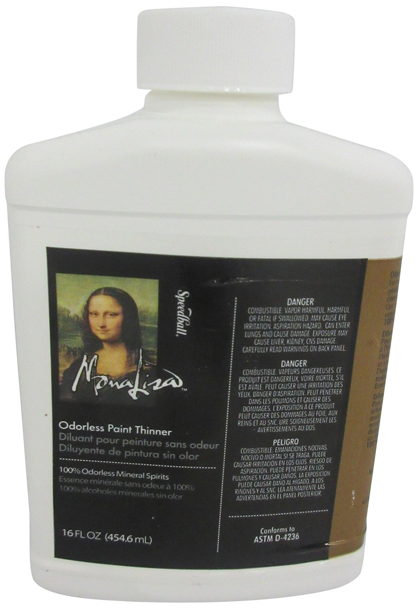 Mona Lisa Odorless Paint Thinner-16 ounce