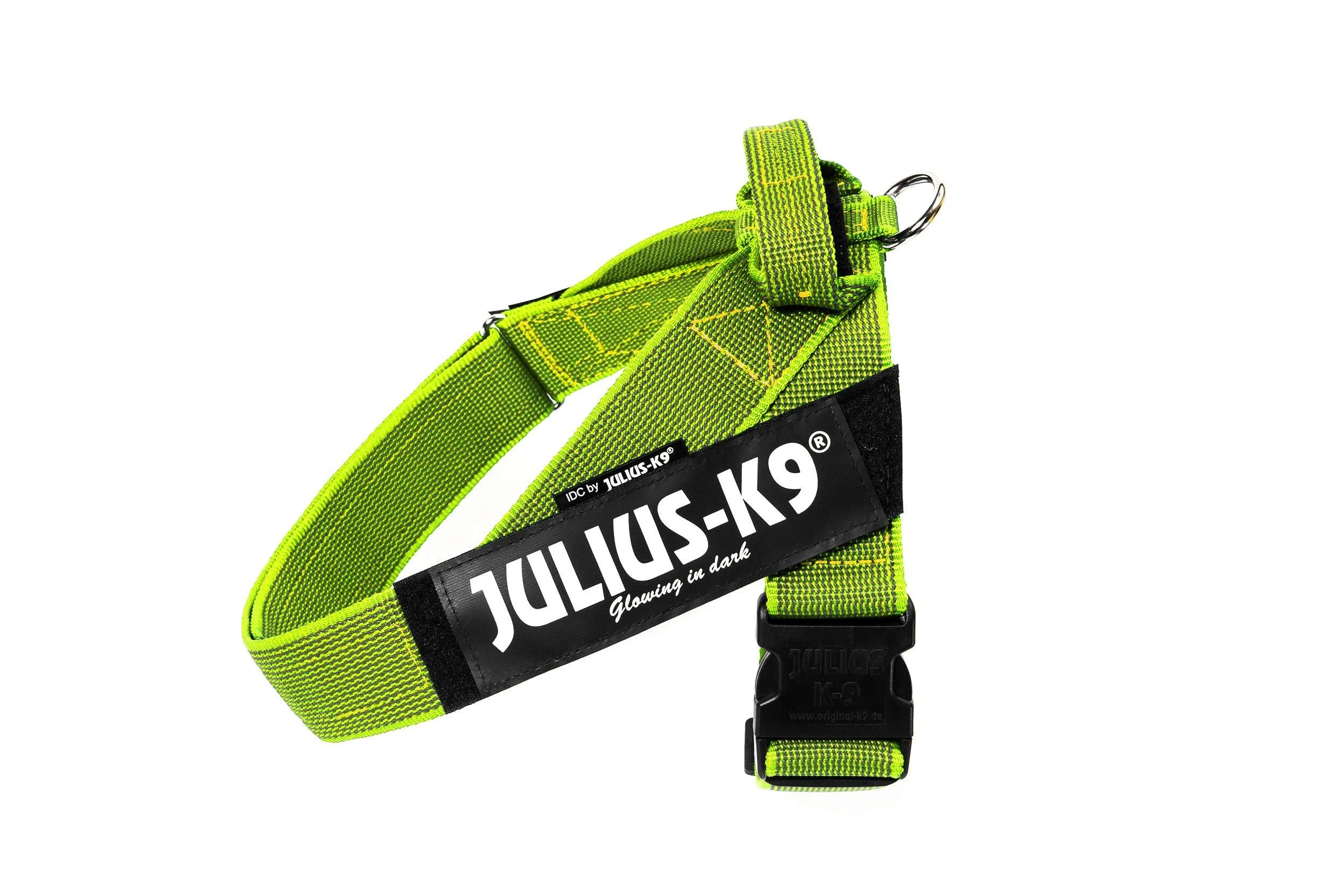 Julius-K9 Color & Gray Belt Harness XL / 2 neon grey