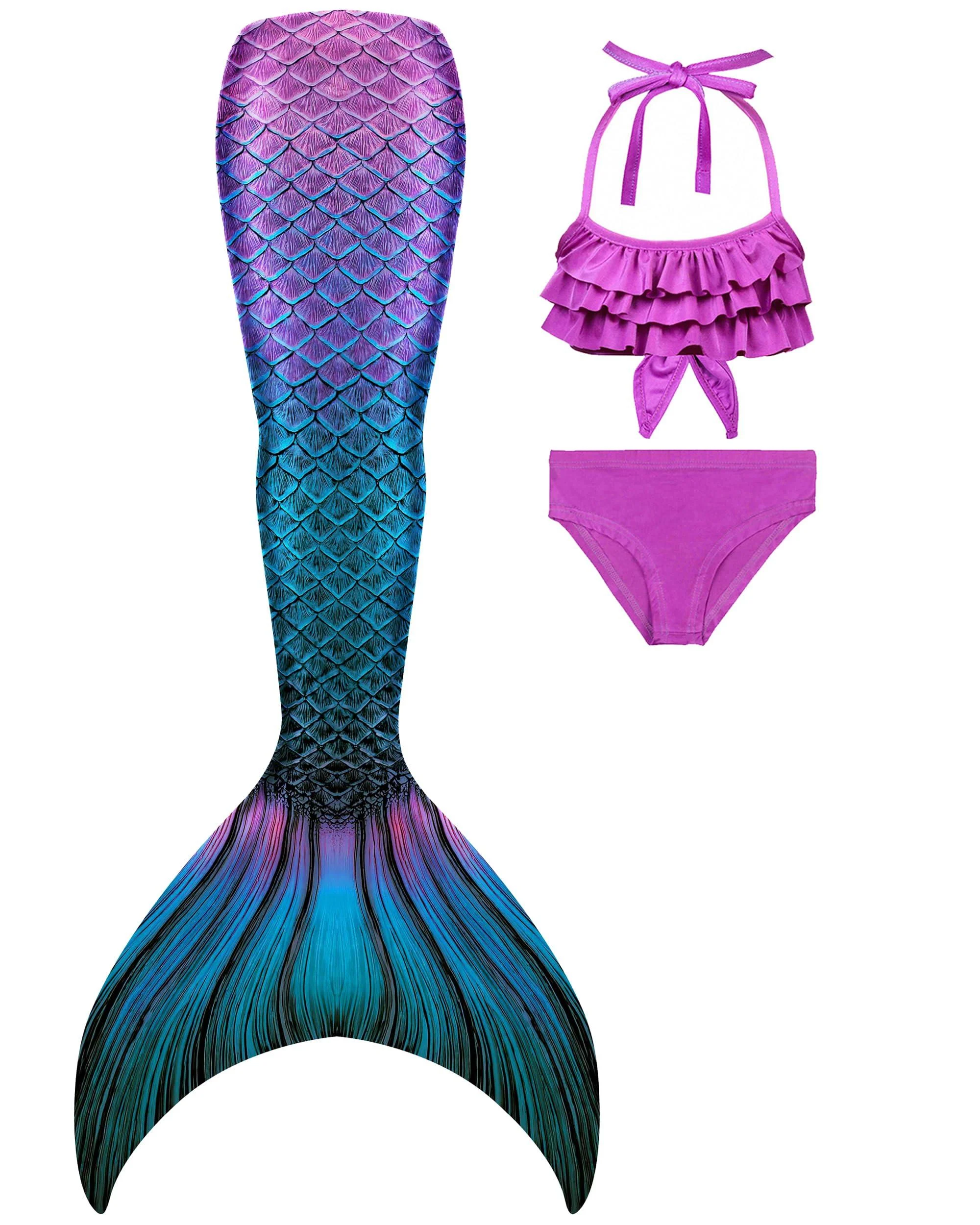 shepretty mermaid tail to suit mermaid swimming for children. wpJCKA17 120