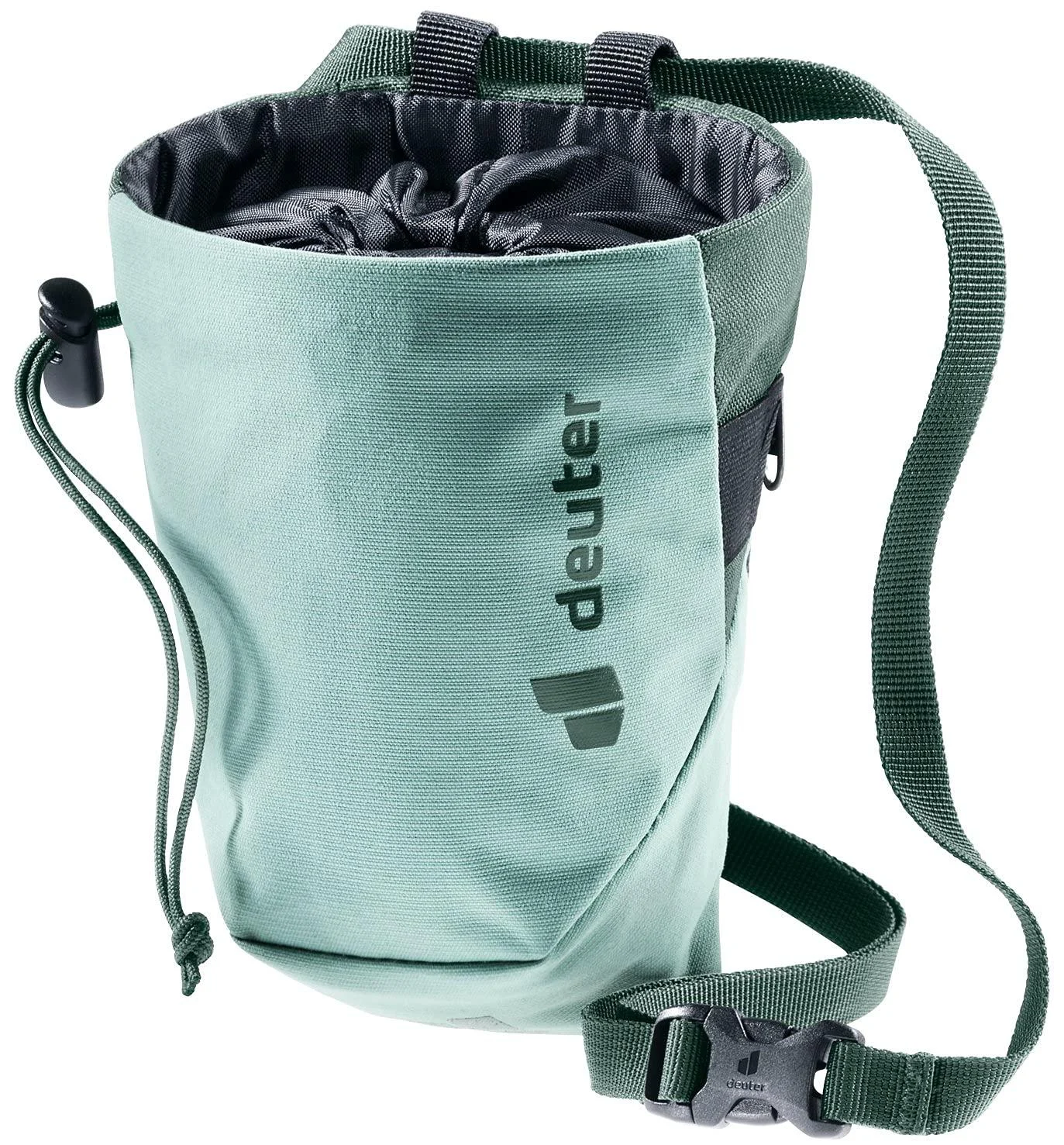 deuter Gravity Chalk Bag II M chalk bag jade-ivy