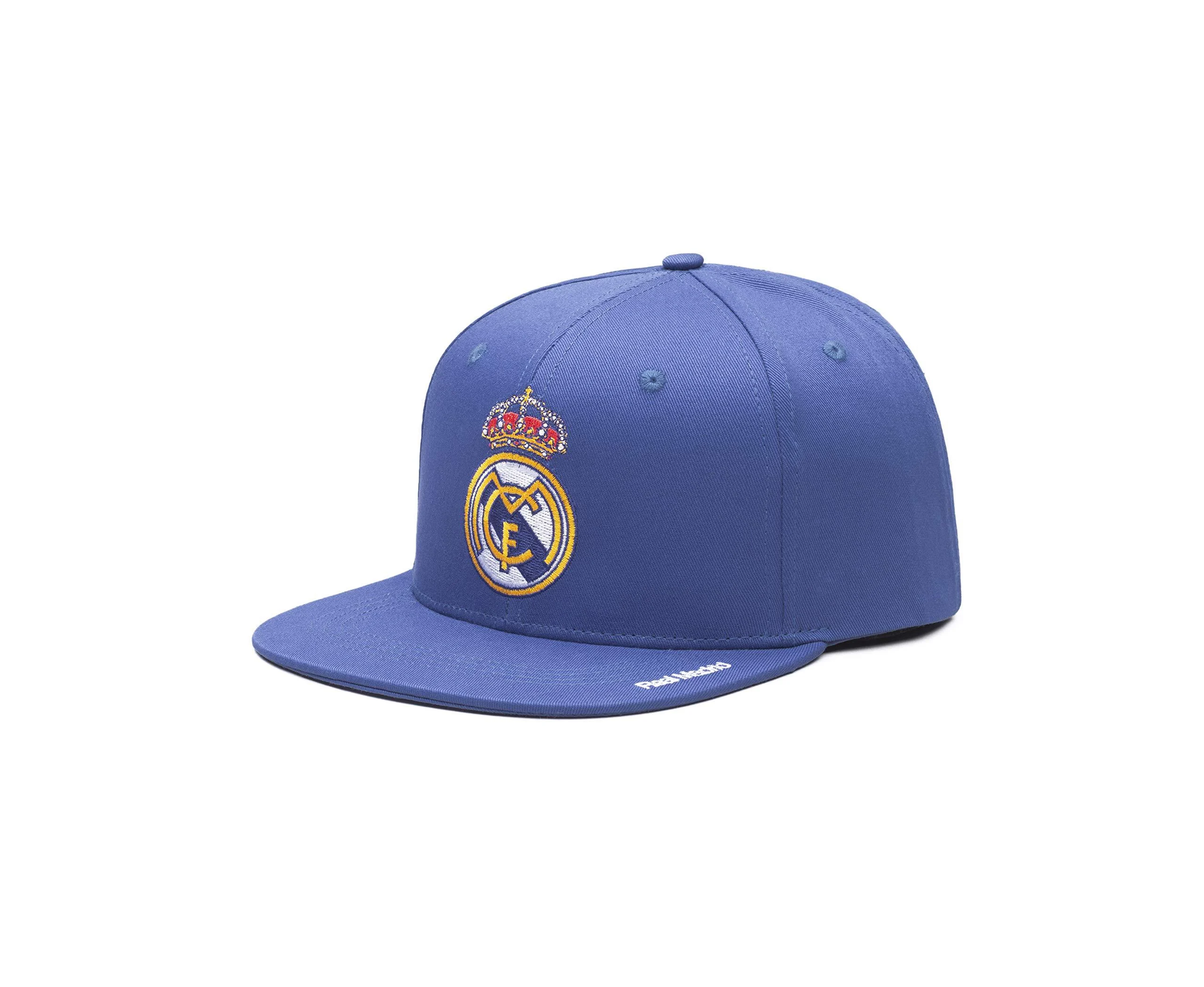 Fan Ink Limited Adult Unisex International Soccer Real Madrid Basic Snapback Hat, Team Color, One Size