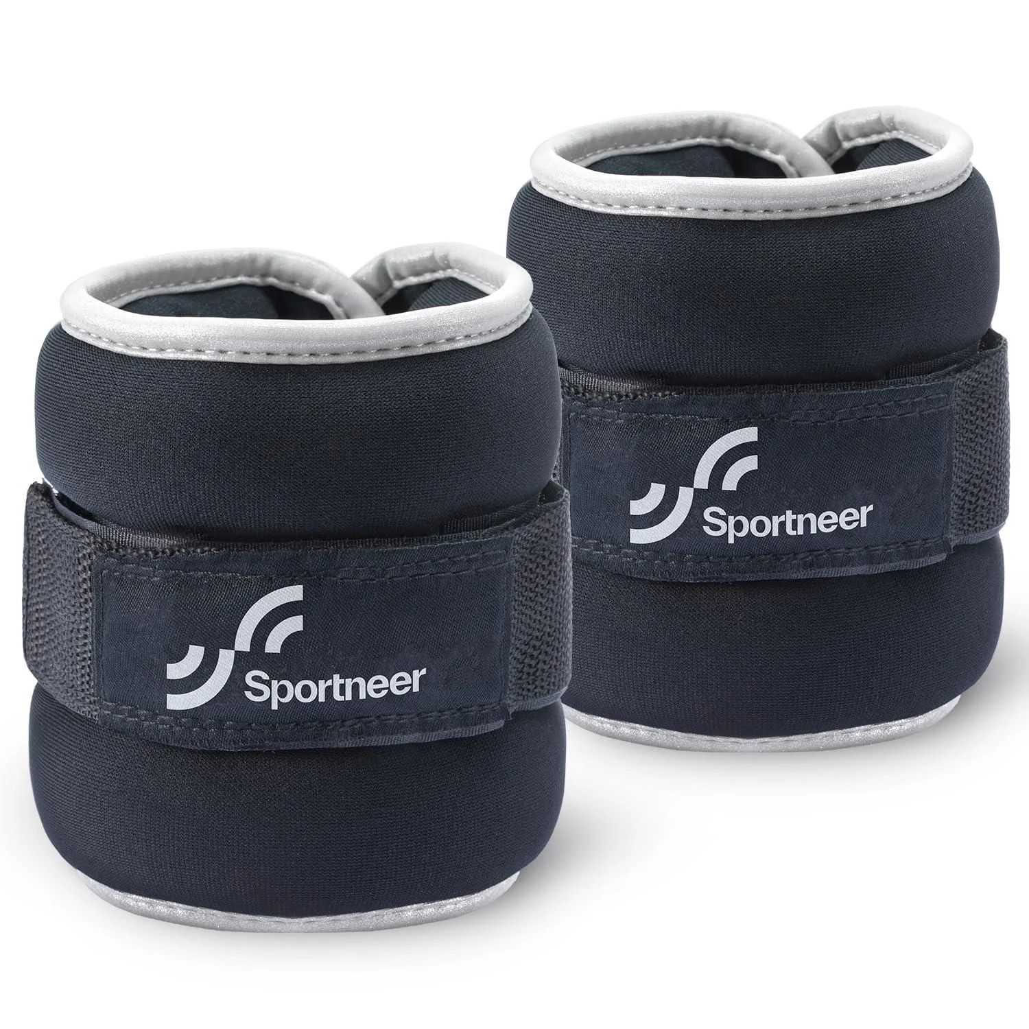 Sports of weight cuffs weights for legs and poor weight cuff foot set for women 2 * 0.5kg / 2 * 1kg weight hand ankle weighs set perfect for dancing running walking fitness 1 kg * 2 - Sportneer