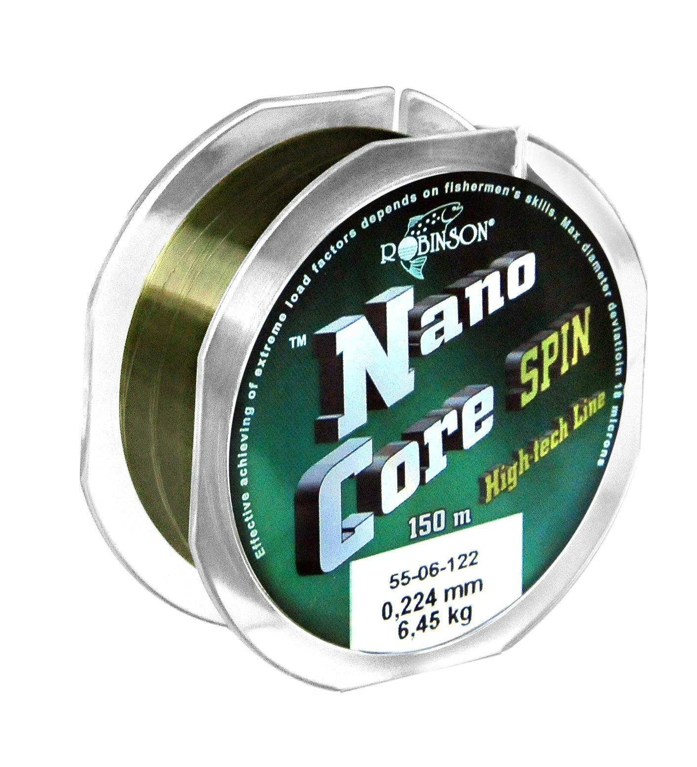 Robinson Nano-Core Spin fishing line 0.22/150m