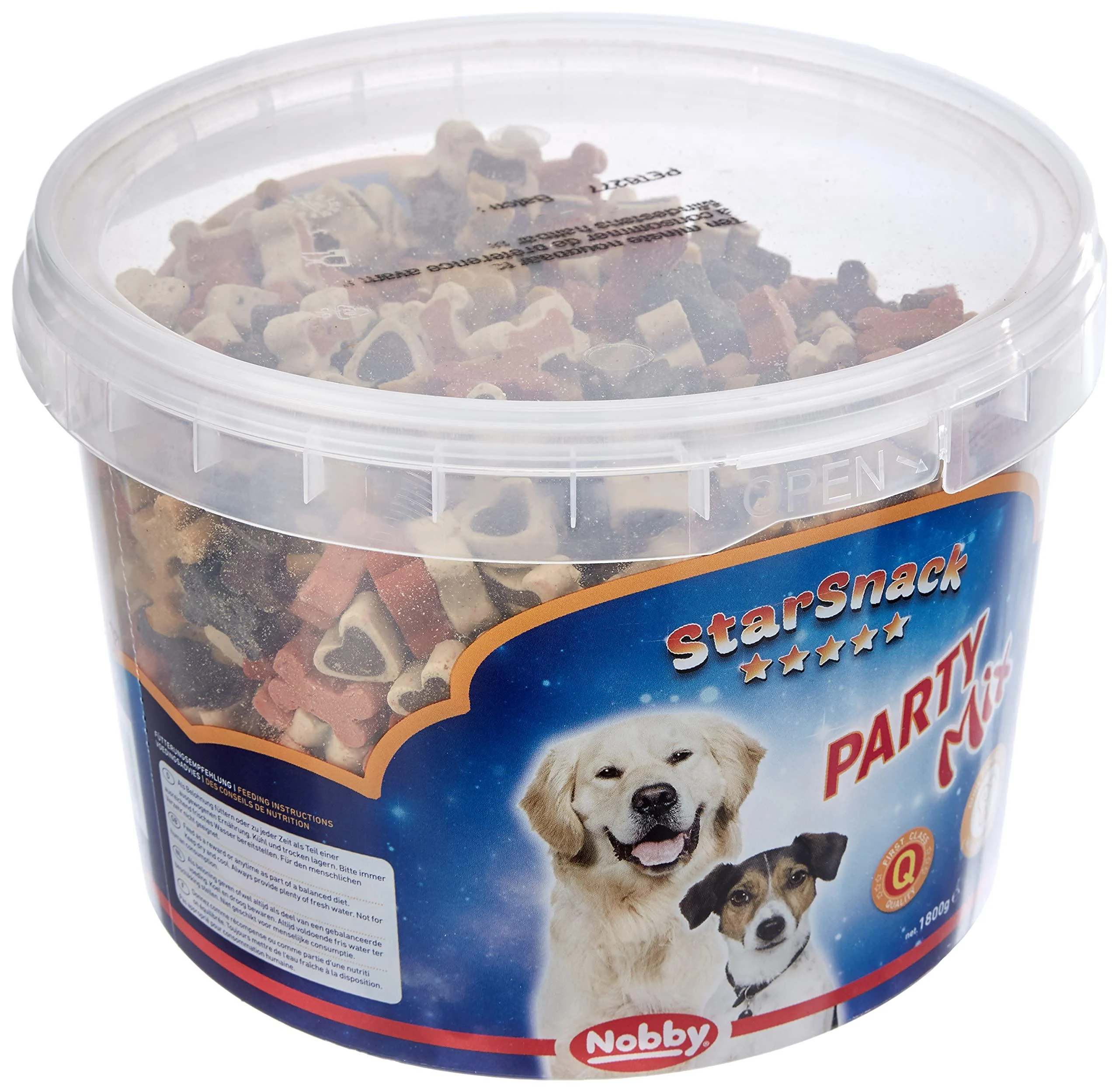Nobby STARSNACK Party Mix for dogs 1 bucket (1800 g)