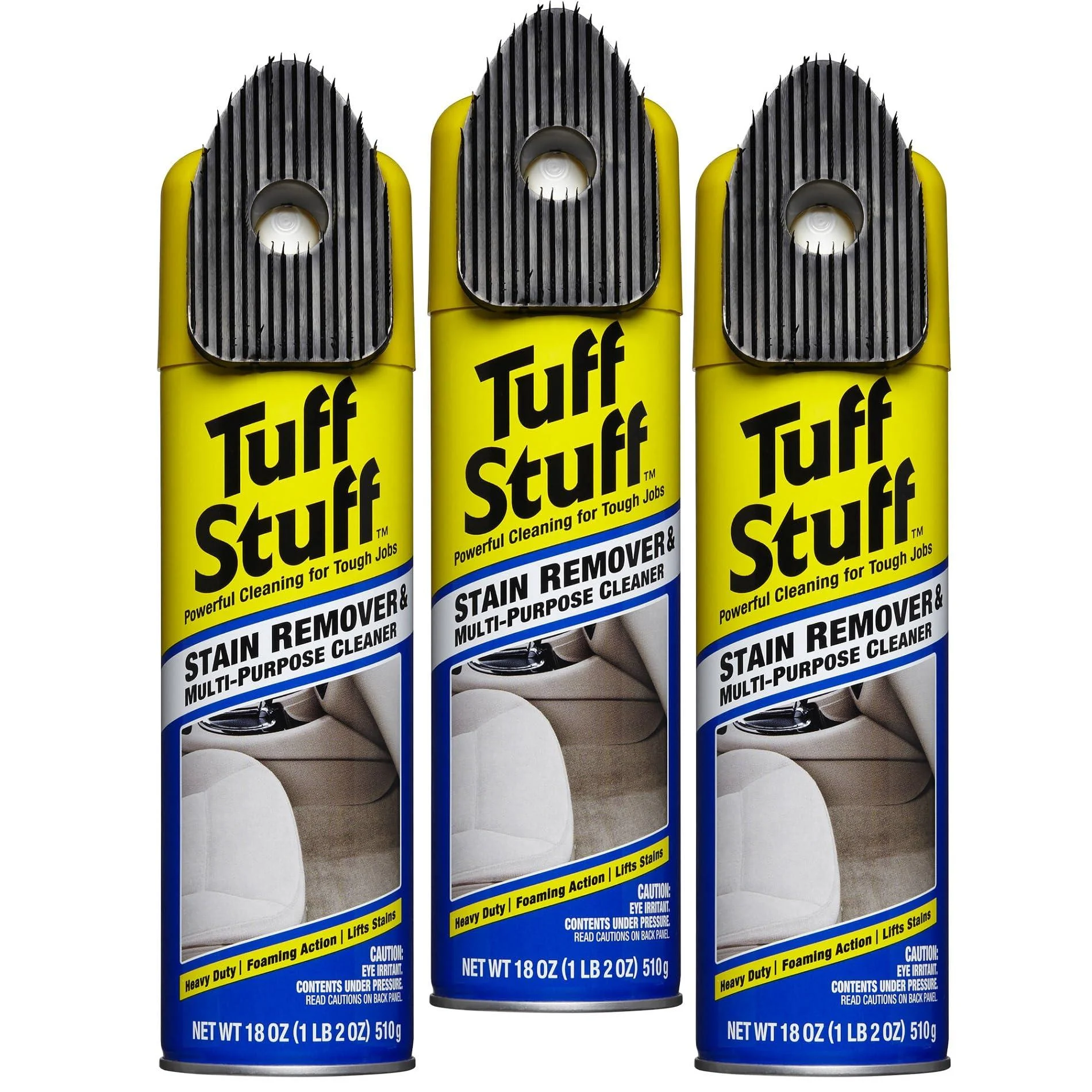 Tuff Stuff Multi-Purpose Foam Cleaner and Stain Remover 18 Oz. (3)