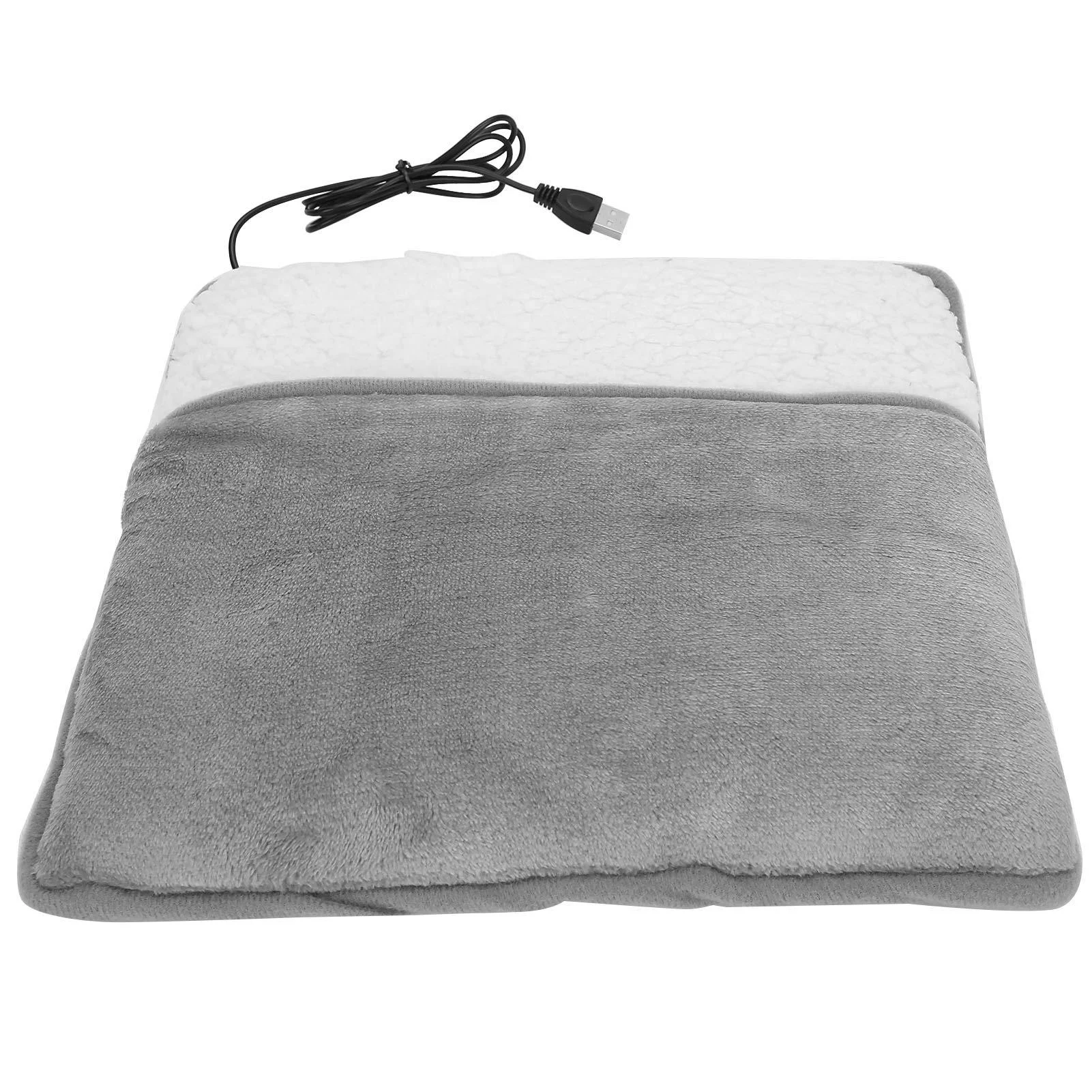Agatige Foot Warmer Pad USB Electric Foot Heating Pad with Auto Shut Off for Home and Office Use
