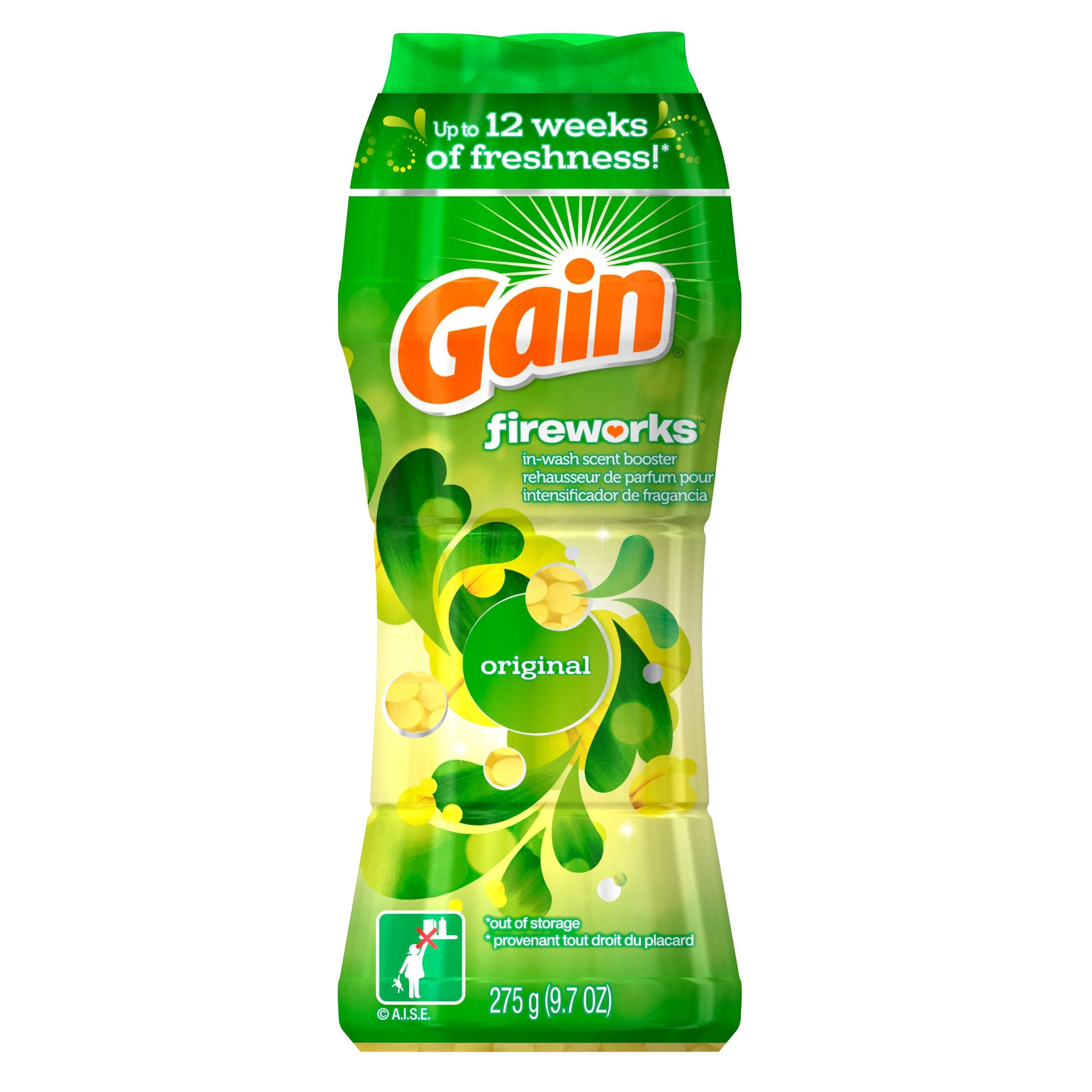 Gain Fireworks In-Wash Scent Booster Granules Original Scent 275 g