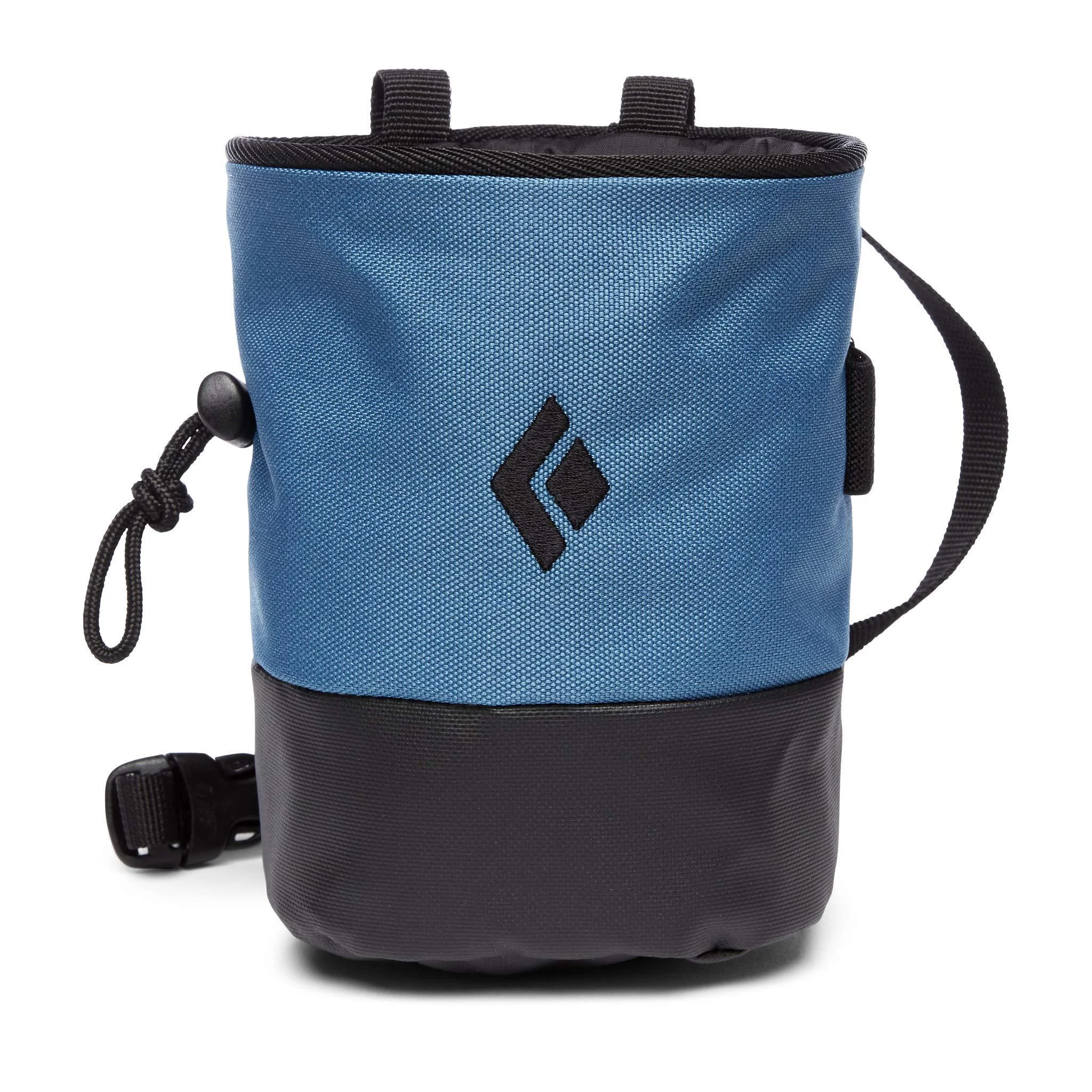 Black Diamond Unisex Mojo Zip Rock Climbing Chalk Bag Medium/Large Astral Blue
