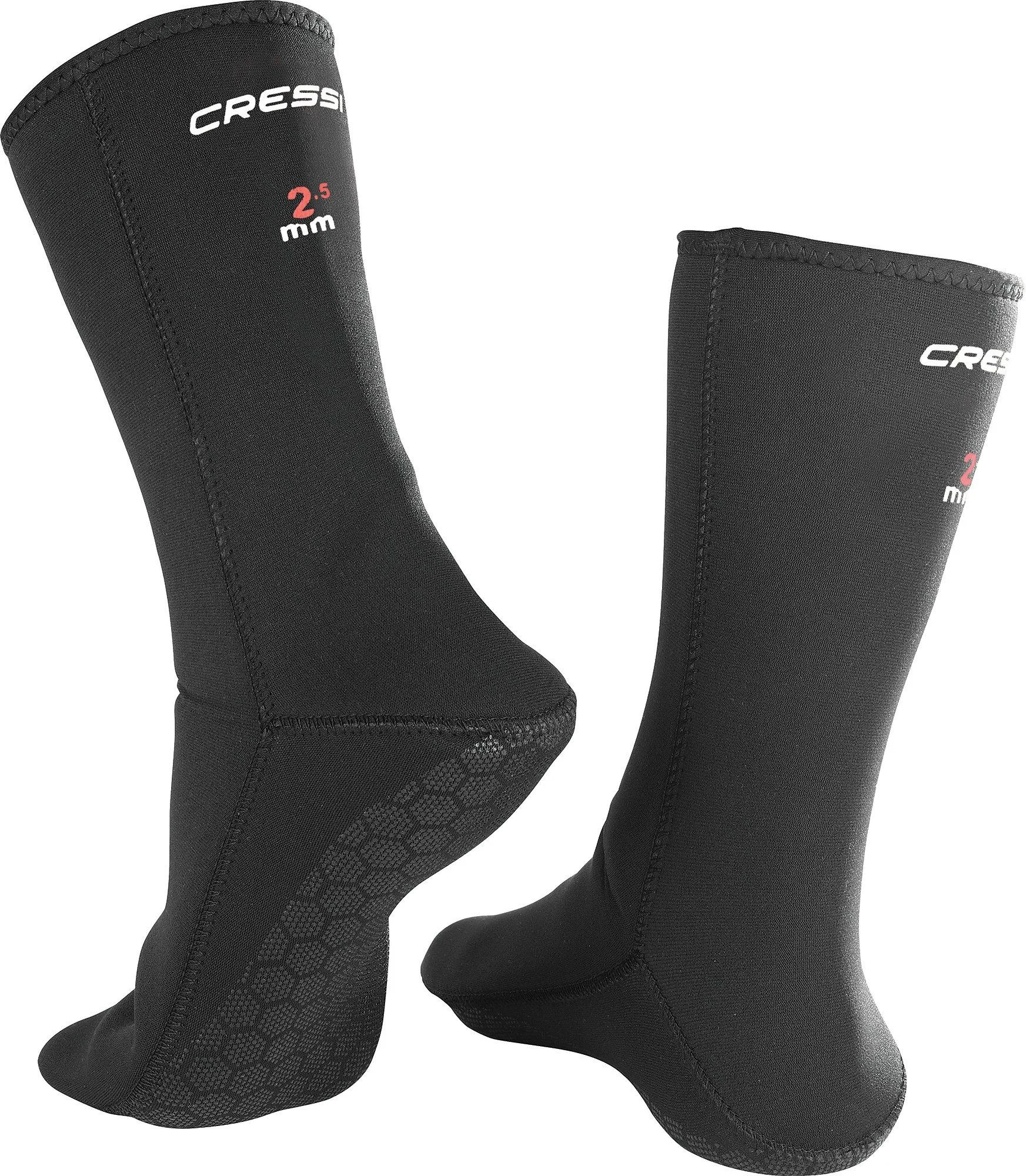 Cressi Anti-Slip 2.5mm Socks Medium Black