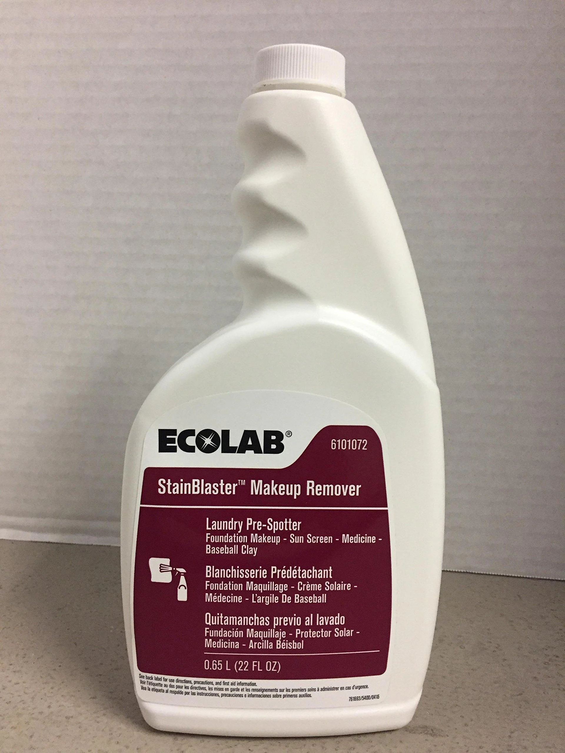 Ecolab Stainblaster Makeup Remover Laundry Pre-spotter - 22 FL OZ