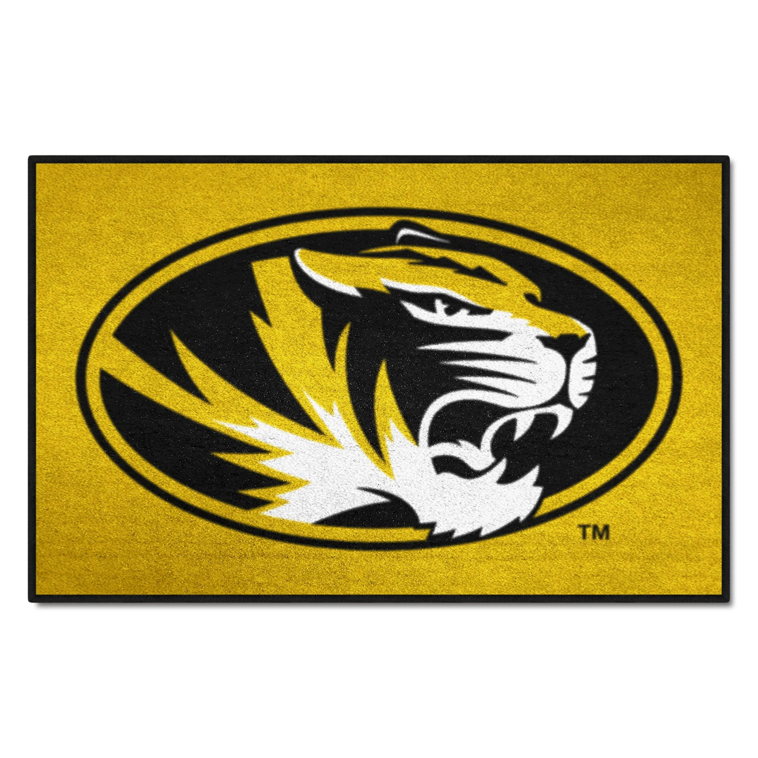 FANMATS NCAA Mens Starter Mat Missouri Tigers 19" x 30" Missouri Tigers