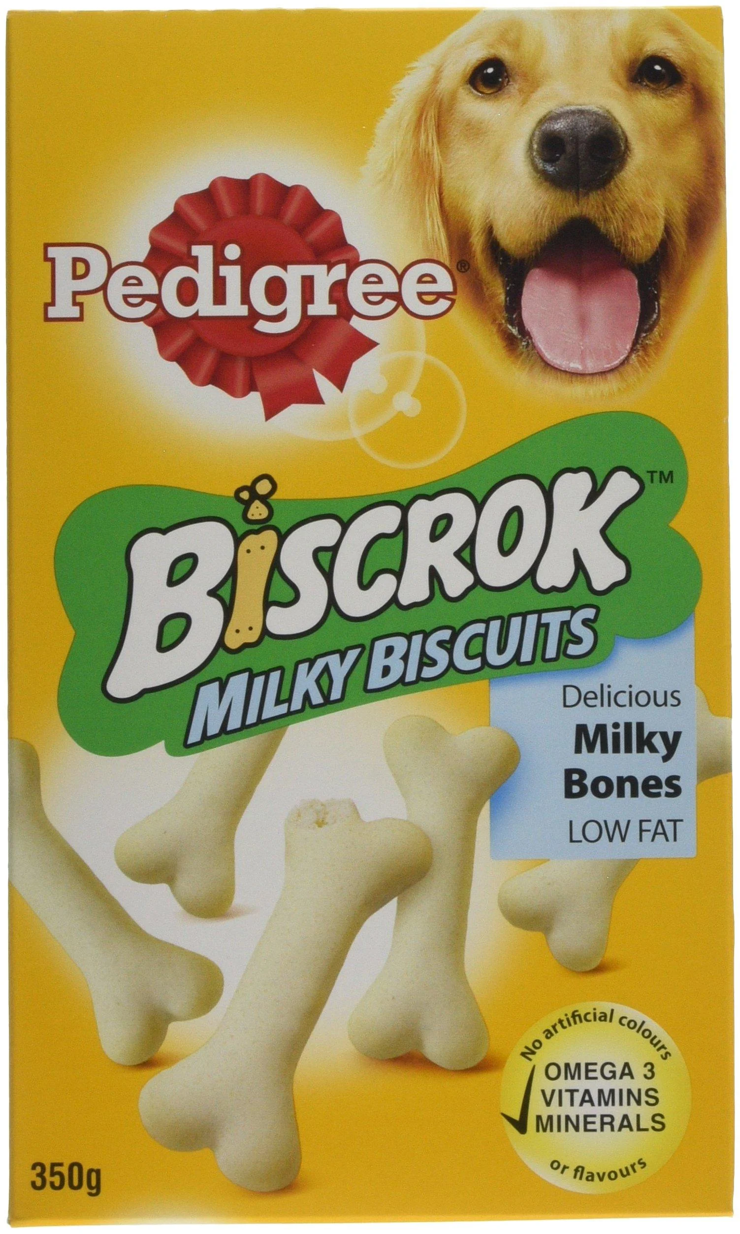 Pedigree Dog Treat Milky Biscuits 350g