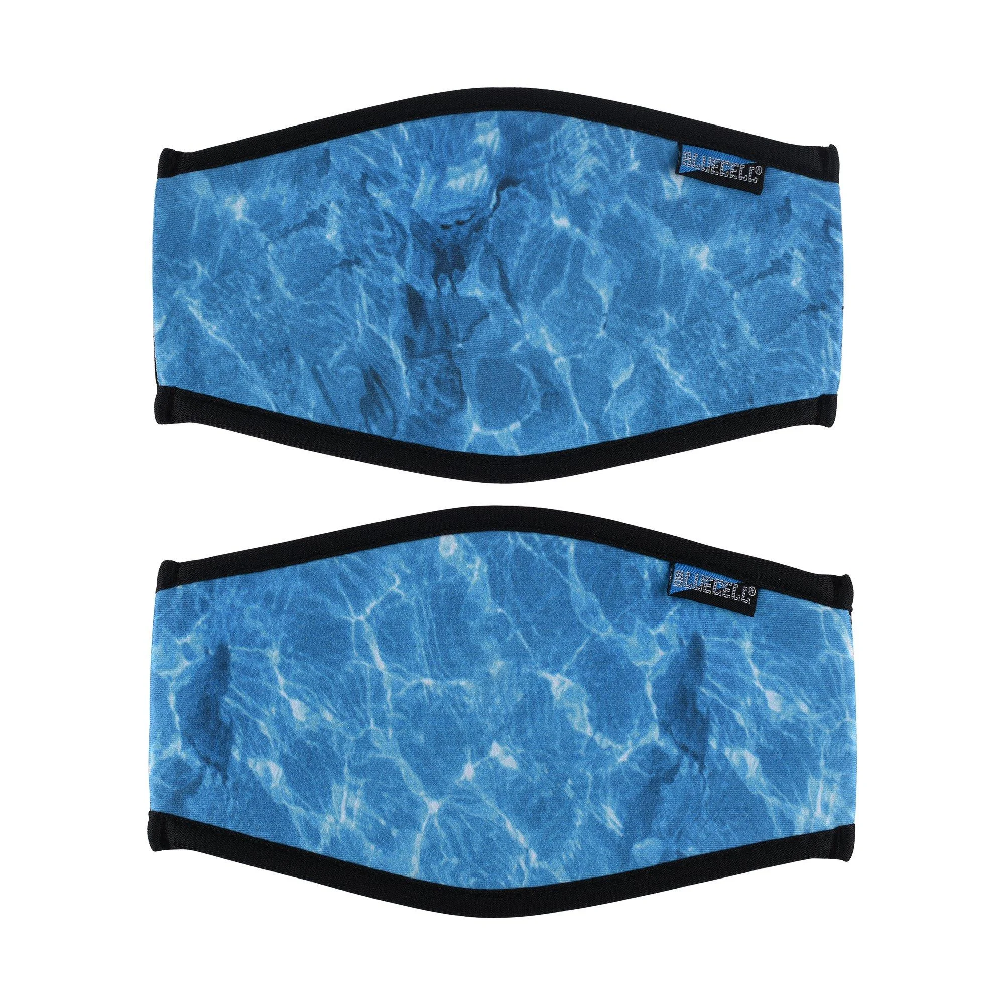 Bluecell 2pcs Ocean Pattern Neoprene Diving Mask Strap Cover (Ocean) - Bluecell World