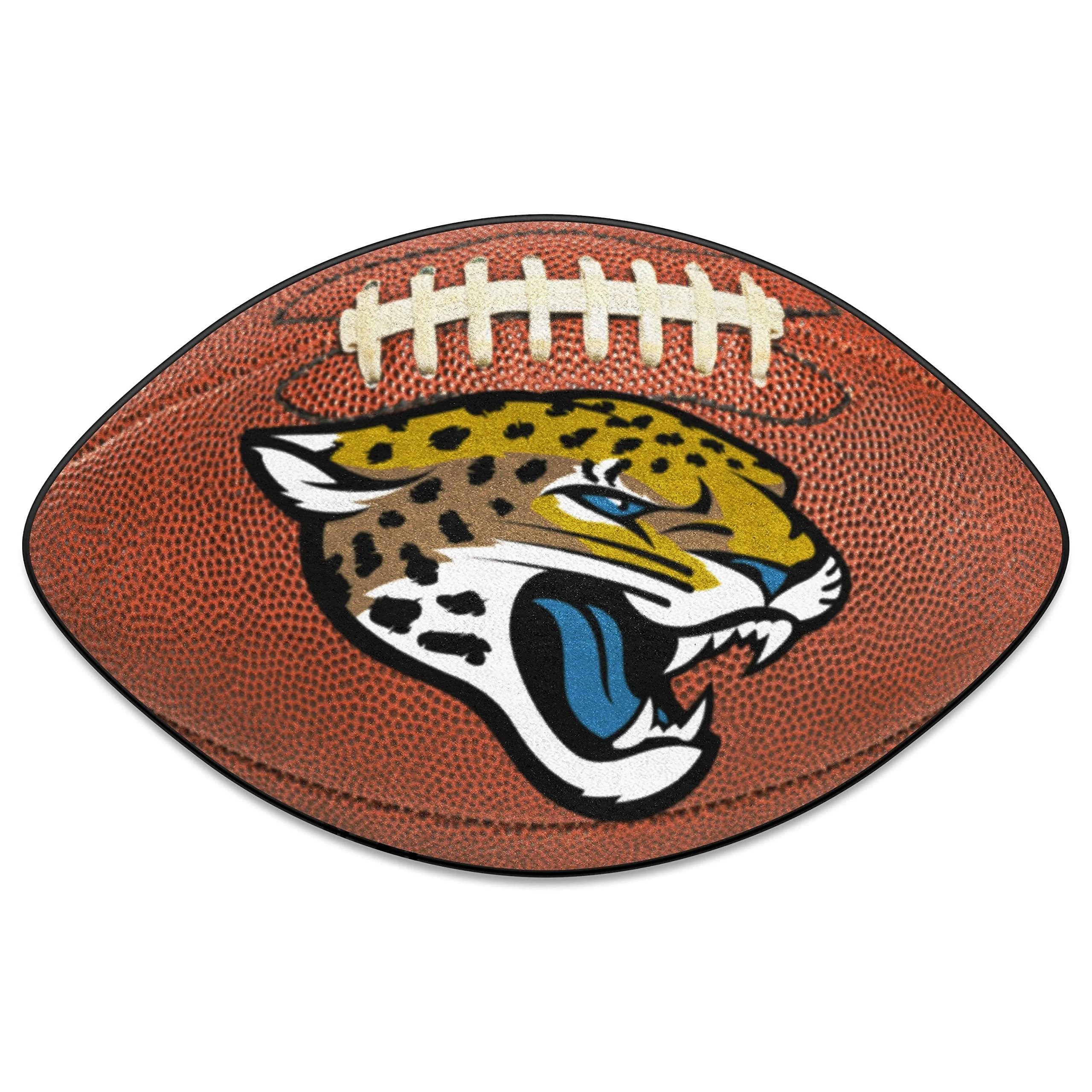 FANMATS Jacksonville Jaguars Team Football Mat Brown