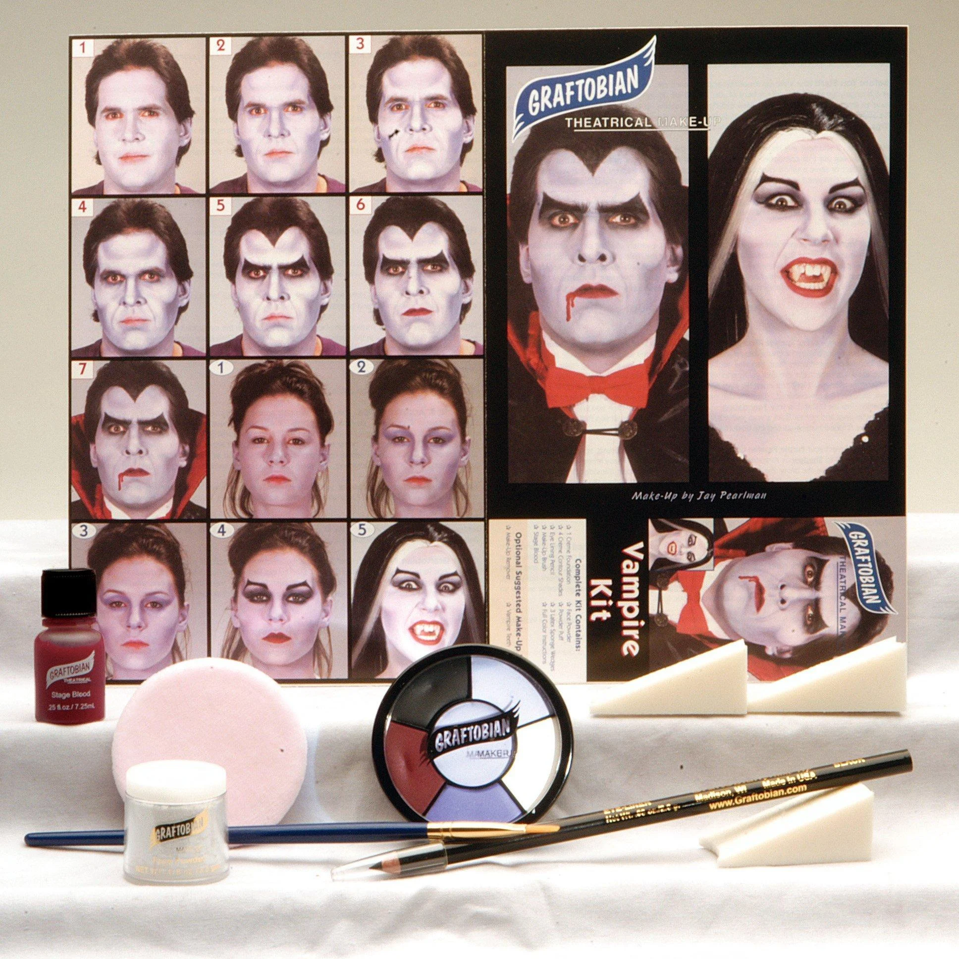 Deluxe Vampire Makeup Kit - ST