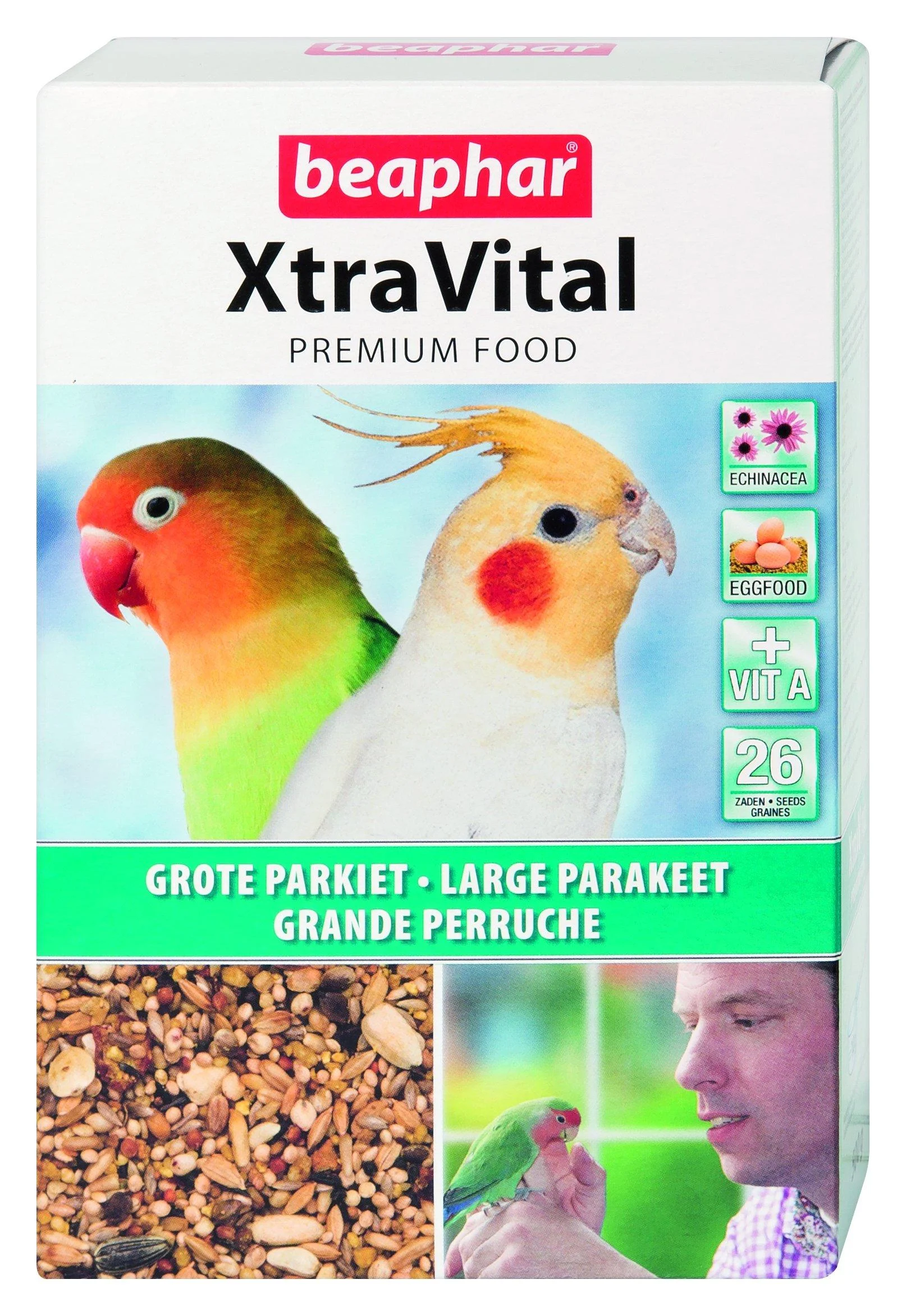 Beaphar XtraVital Large Parakeet 500 g clear