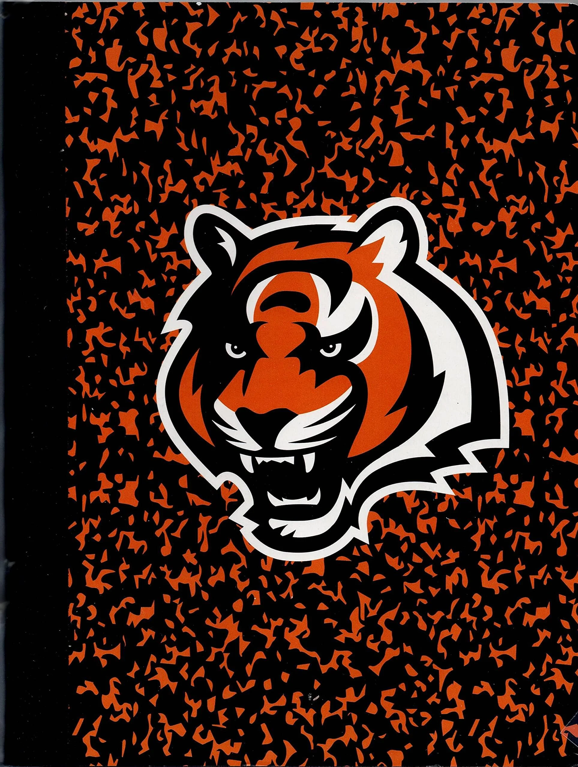 Rico Industries NFL Cincinnati Bengals Composition Notbeook