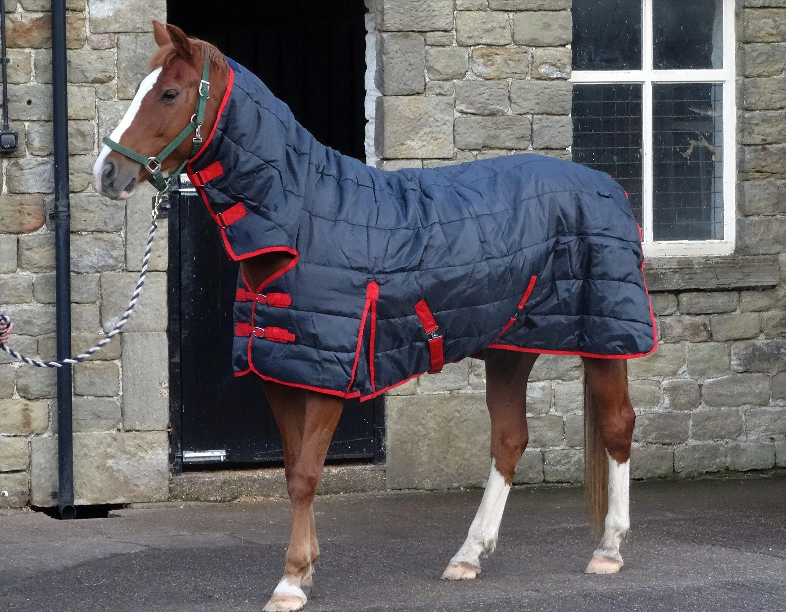 300g Winter Heavyweight Quilted Combo Stable Rug (6'9") - Turner Equestrian