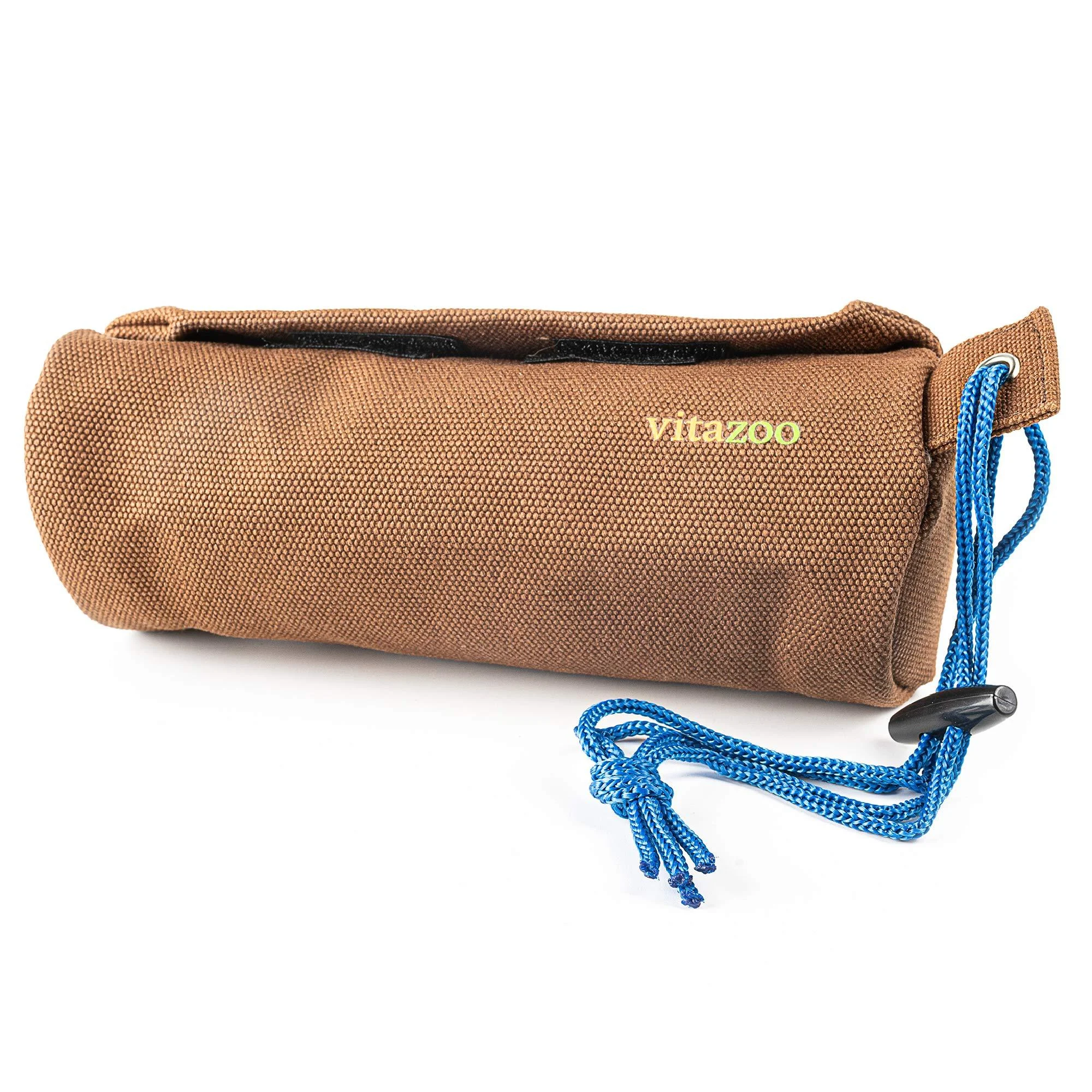 Vitazoo Dog Prey Dummy for Treats - Canvas Puppy Treat Pouch for Dry and Wet Food - Toy Pouches for Training & Snacks Retrieval