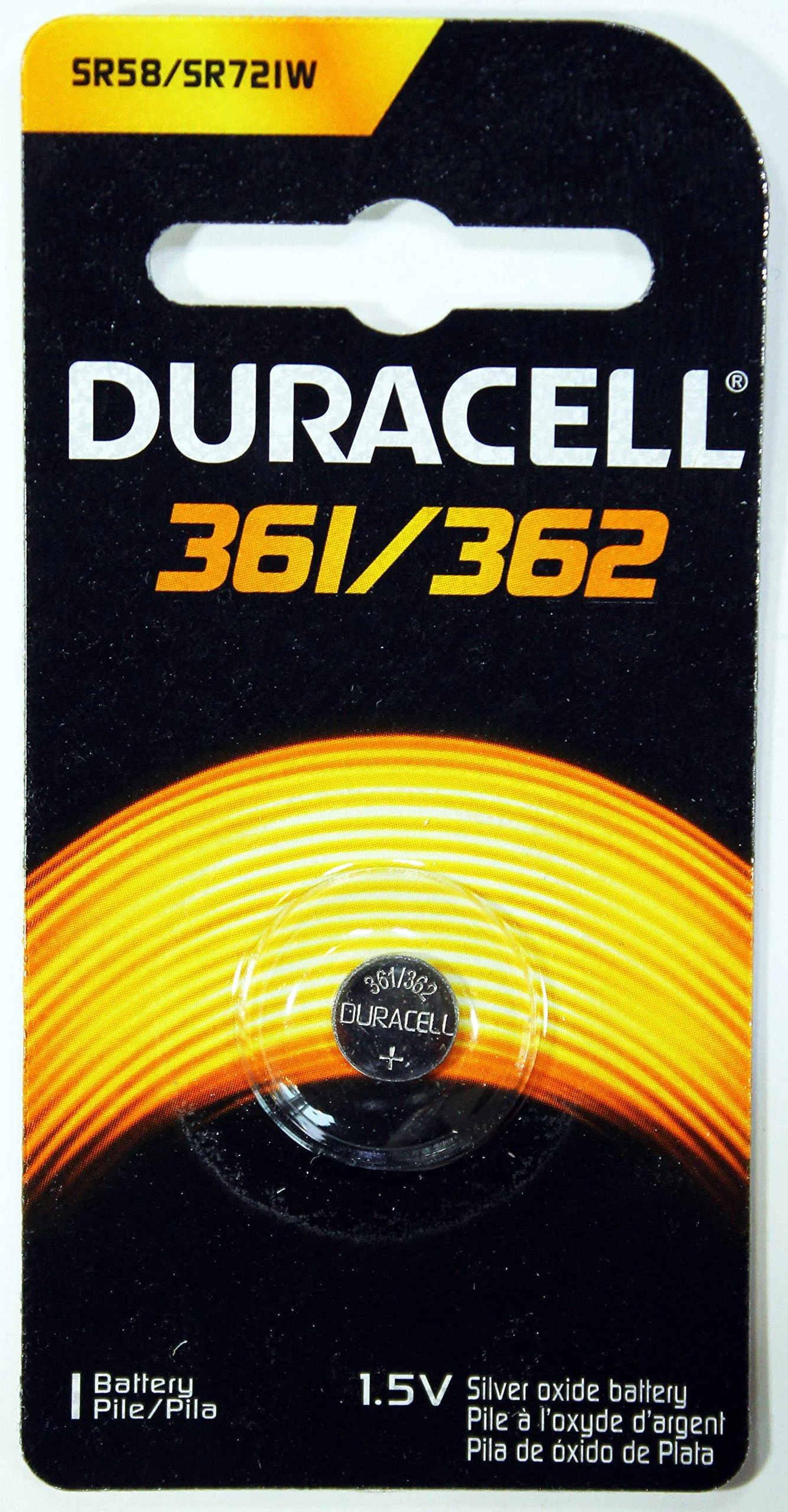 DURACELL DISTRIBUTING NC 12609 DURACELL 1.5V 361/362 Battery
