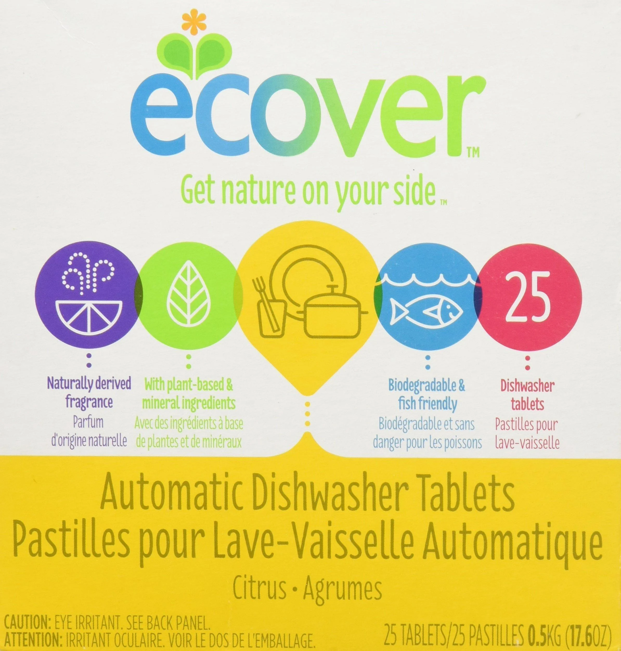 Ecover Automatic Dishwashing Powder - 48 oz - Citrus - 2 pk