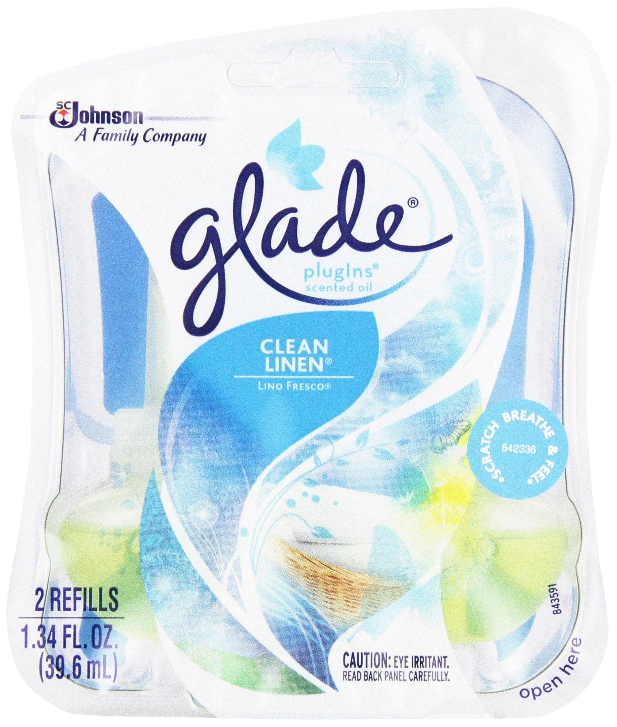 Glade 14384 Plug Refill Linen