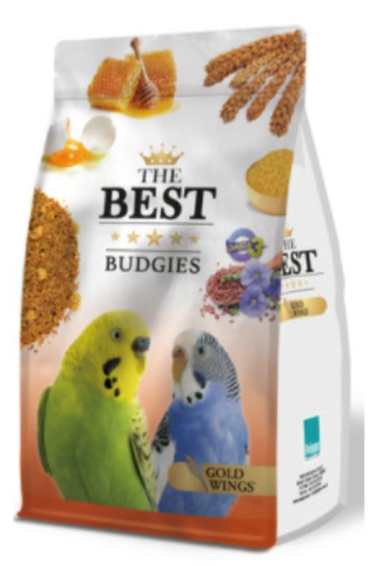 Gold Wings The Best Budgie Food 1.25 Kg Honey-Egg