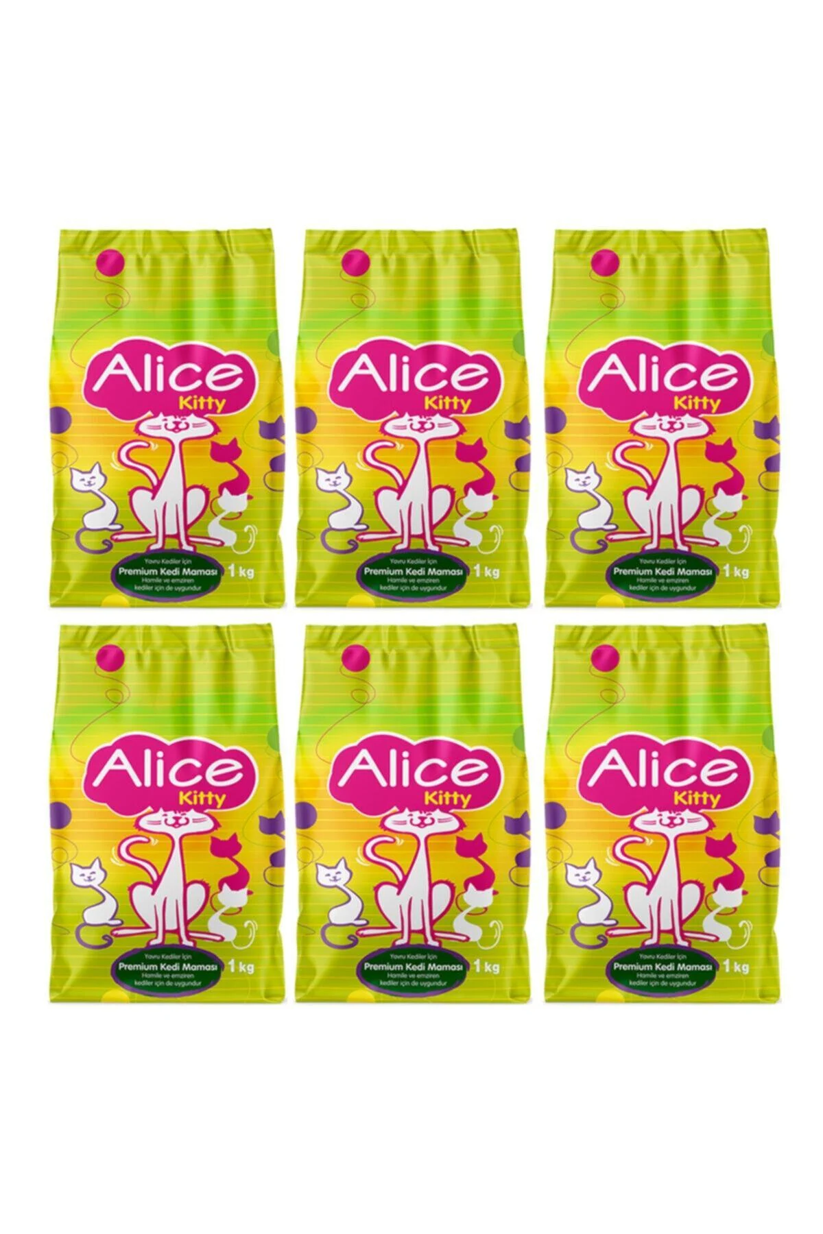 Alice Kitty Premium Kitten Food 6x1 Kg