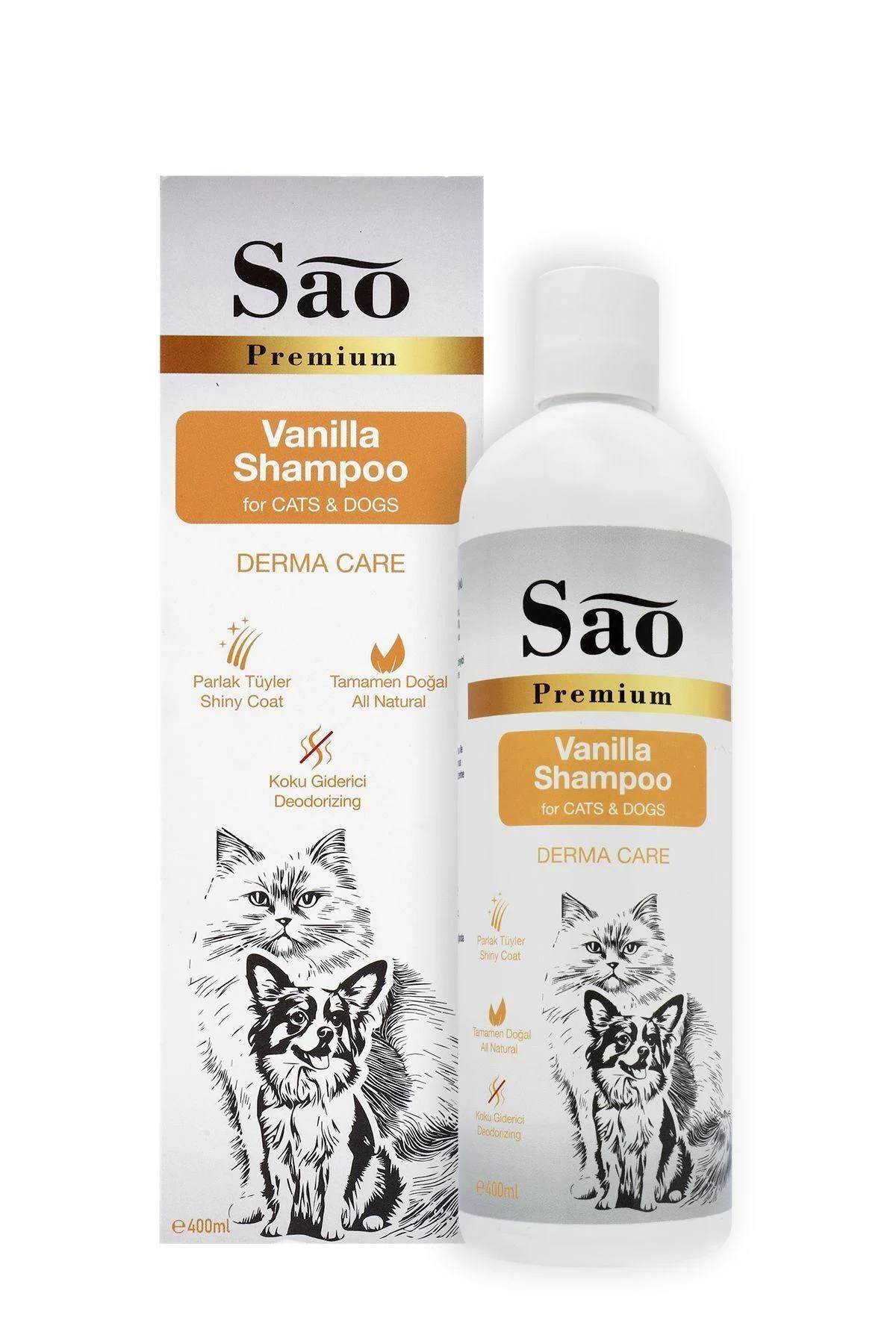 Sao Premium Sao Shampoo Vanilla 400 ml