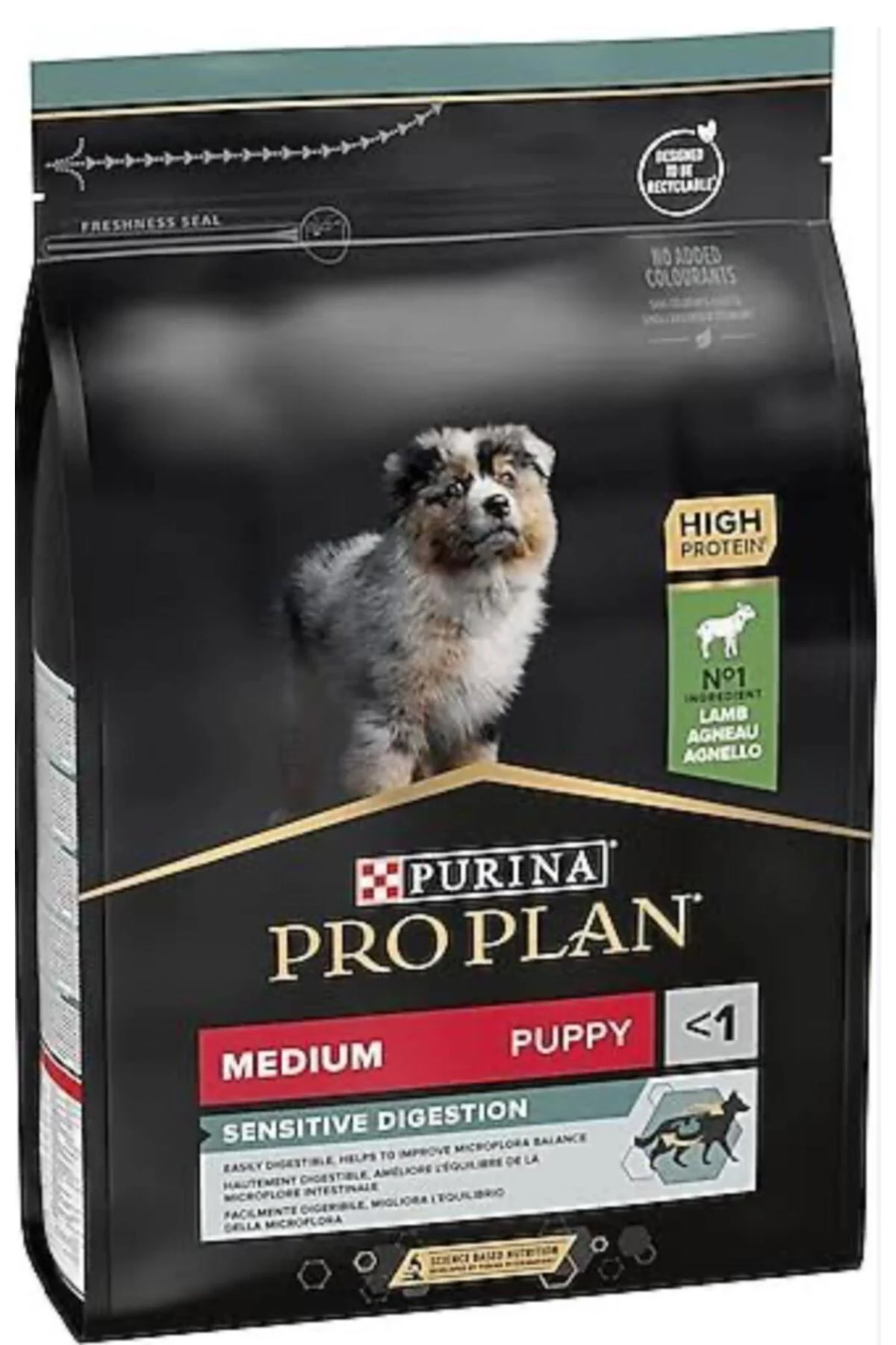 Pro Plan Proplan Medium Puppy Sensitive Lamb Meat Medium Breed Puppy Food 12 kg