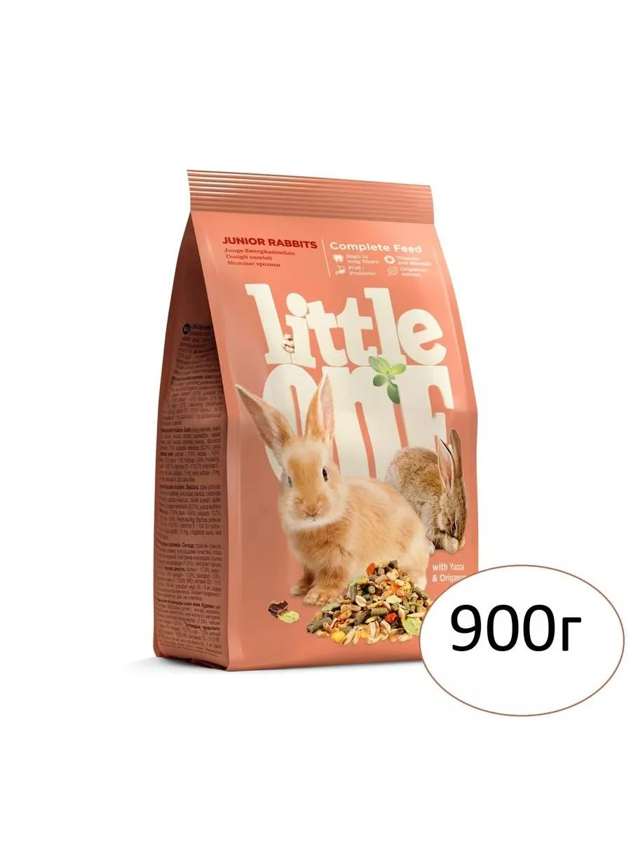 LITTLE ONE Feed for young rabbits 900 g