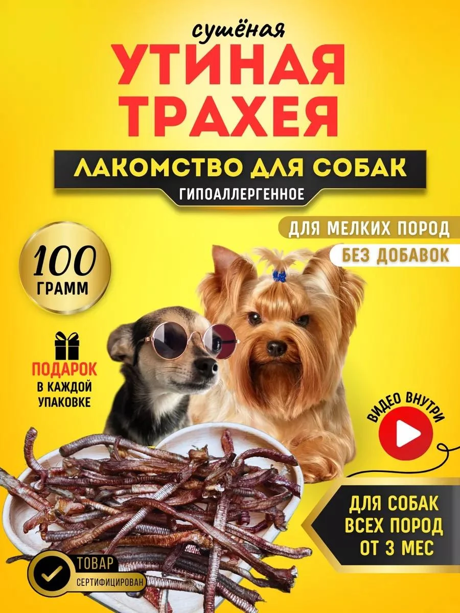Hashtag Trachea duck treat for dogs 100 g